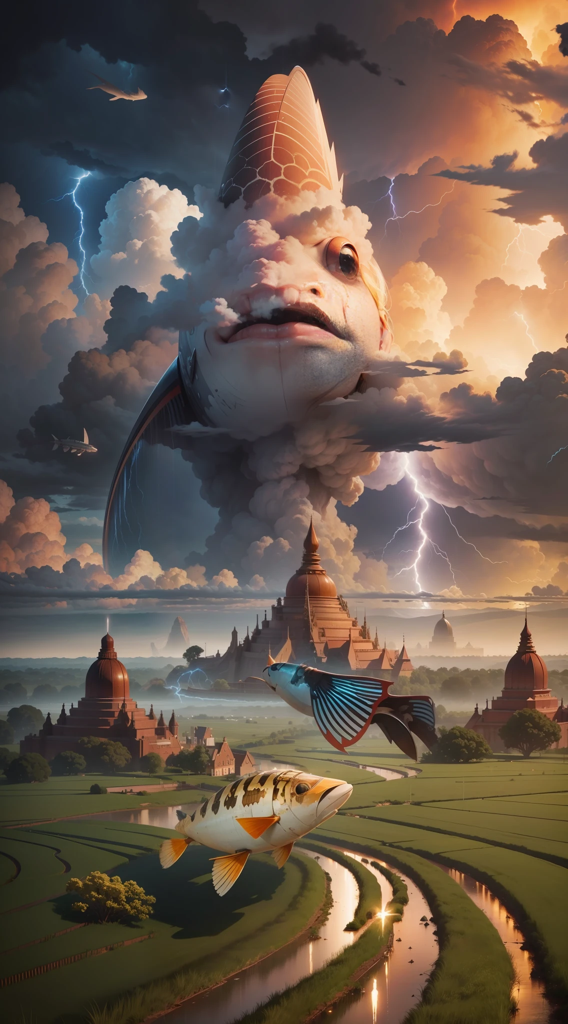 Lightning and thunder