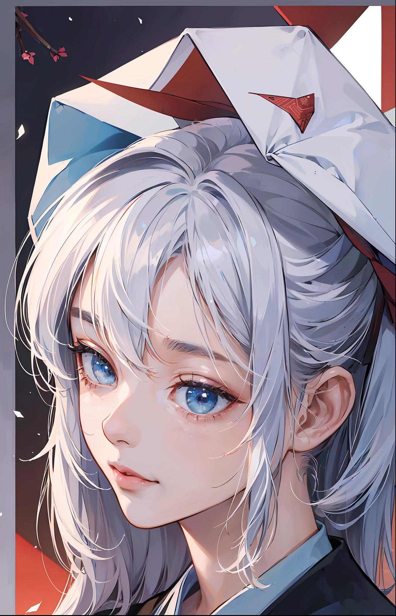 ((masterpiece, best quality:1.2)), (ultra-detailed:1.2), tobiichi origami, origami tobiichi, origami, data a live, white hair, larg hair, (schl1), --auto --s2