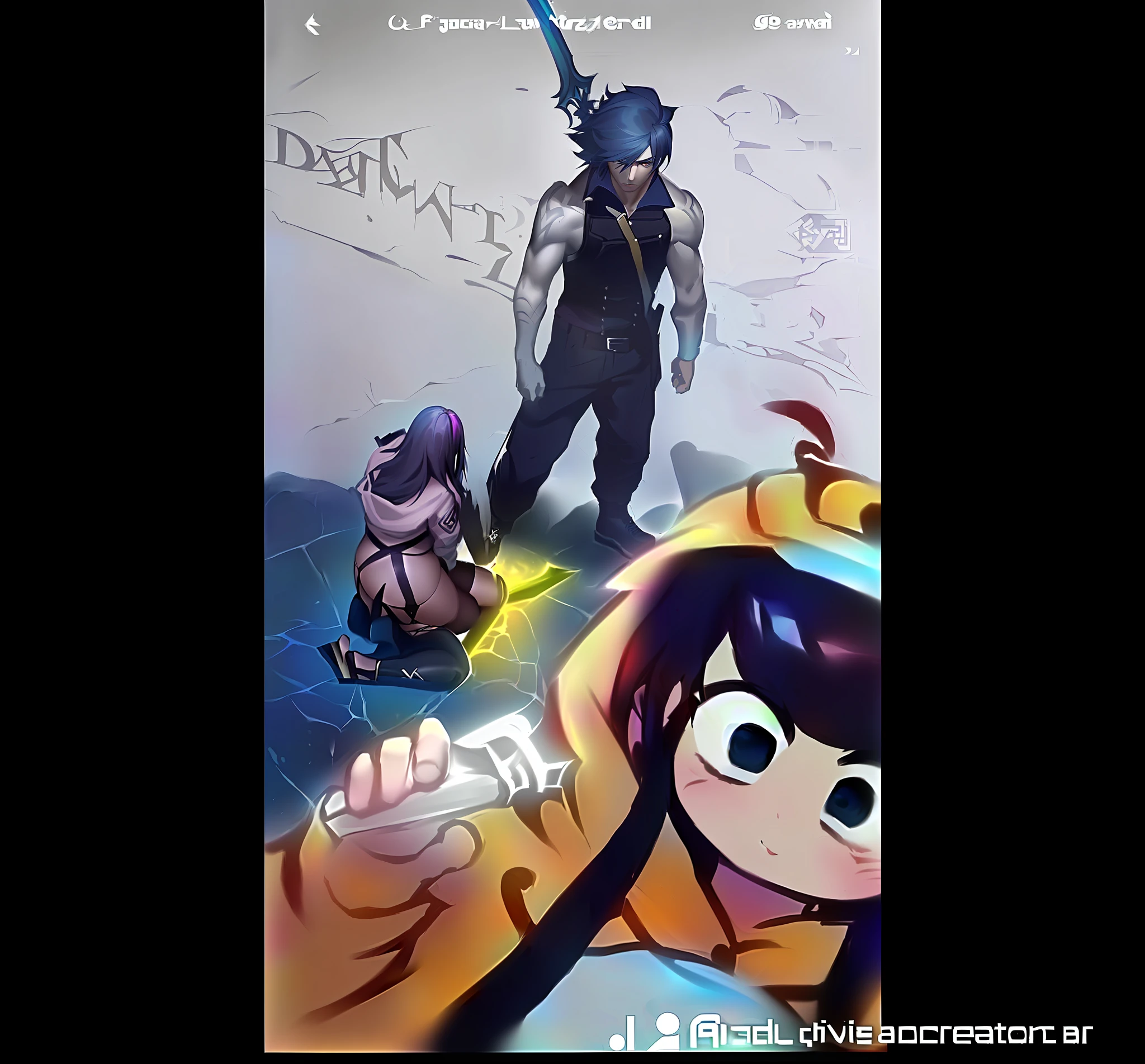 someone is drawing a picture of a woman with a sword, trending on devianart, he is an artist, ig studios anime style, as an anime character, trending on deviant art, trending anime art, trending anime artwork, desaturated!!, anime trending artwork, as a fortnite character, anime character; full body art, devianart trending --auto --s2