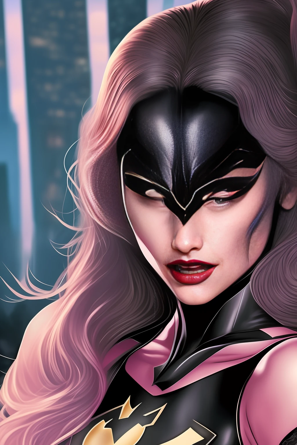 Batman as a beautiful woman --auto --s2