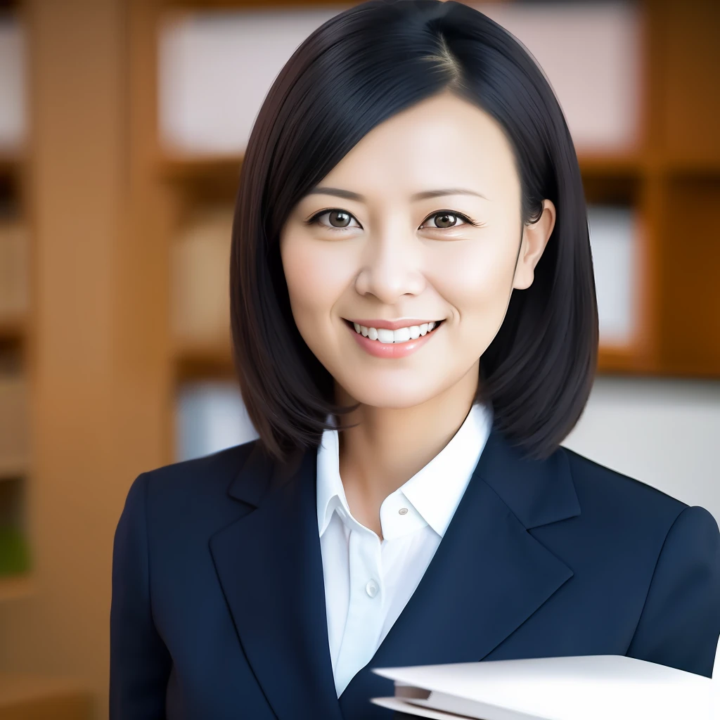 Married woman office lady in her 30s