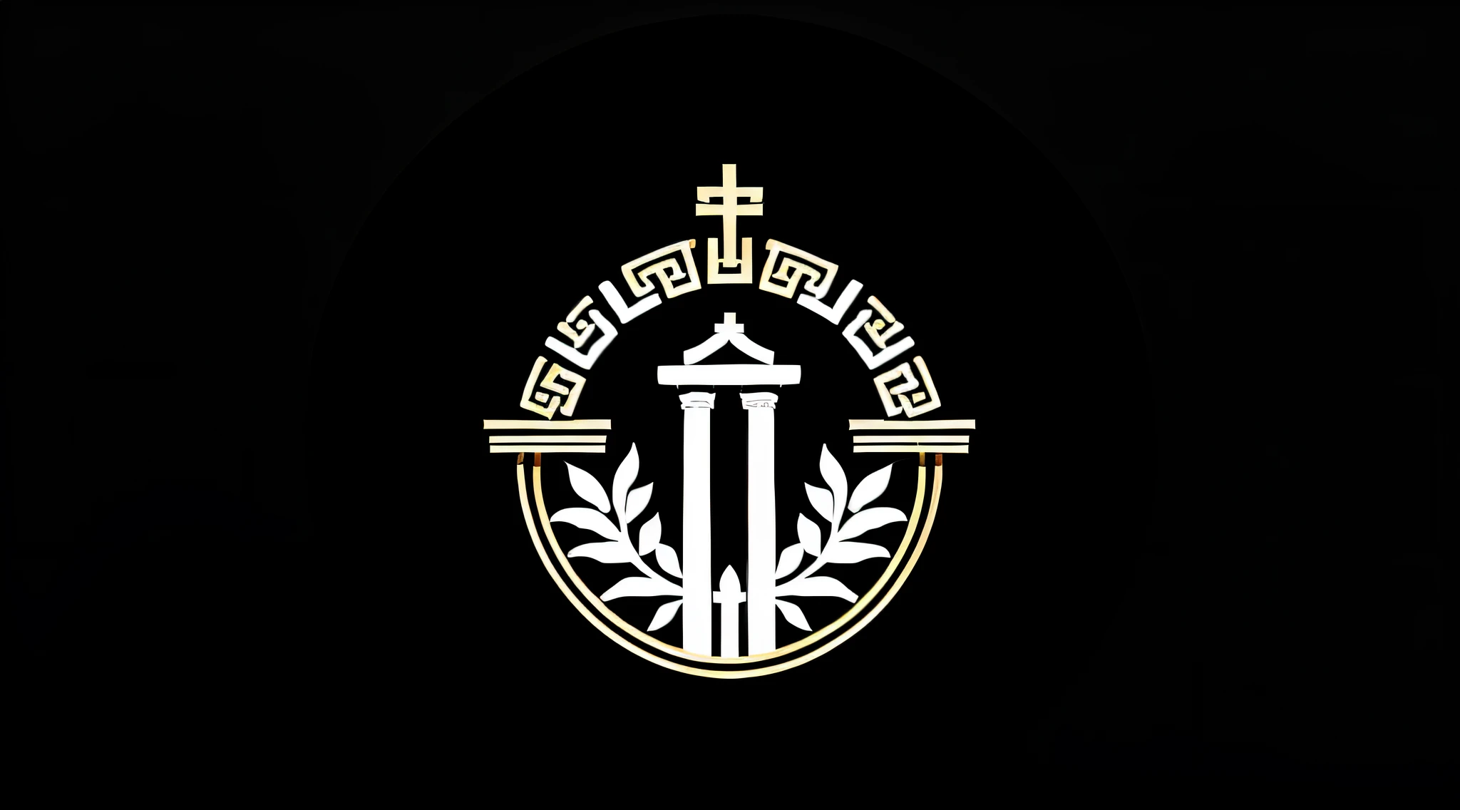Minimalist design, only use color ((black, white and gold)), about ((GREEK CULTURE), simple, simple, minimalist, without many details, abstract, brief, essential.