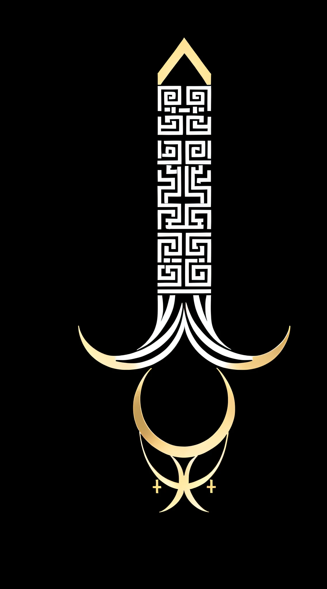 Minimalist design, only use color ((black, white and gold)), about ((GREEK CULTURE), simple, simple, minimalist, without many details, abstract, brief, essential.