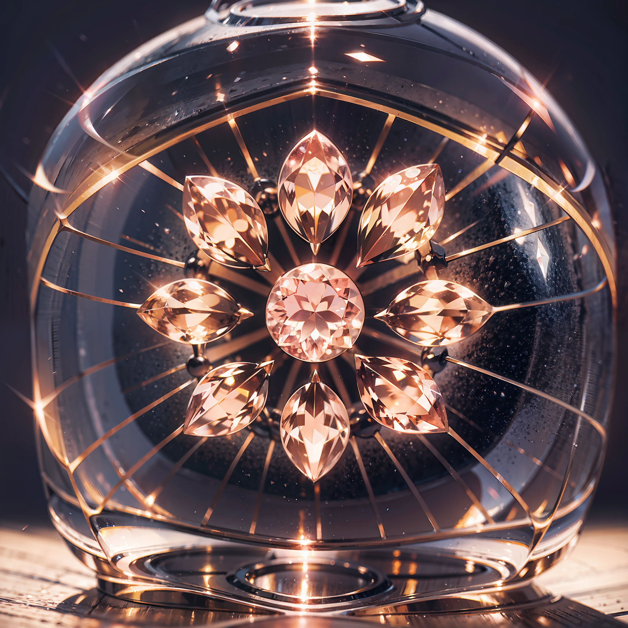 Morganite Gemstones Exhibits