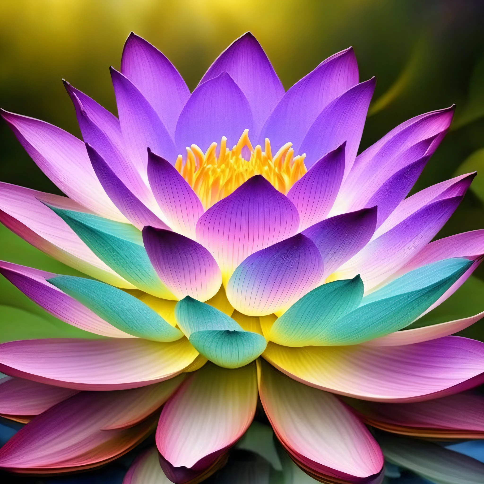 a multi elemental lotus flower, Elemental flowers, 32k, cinema