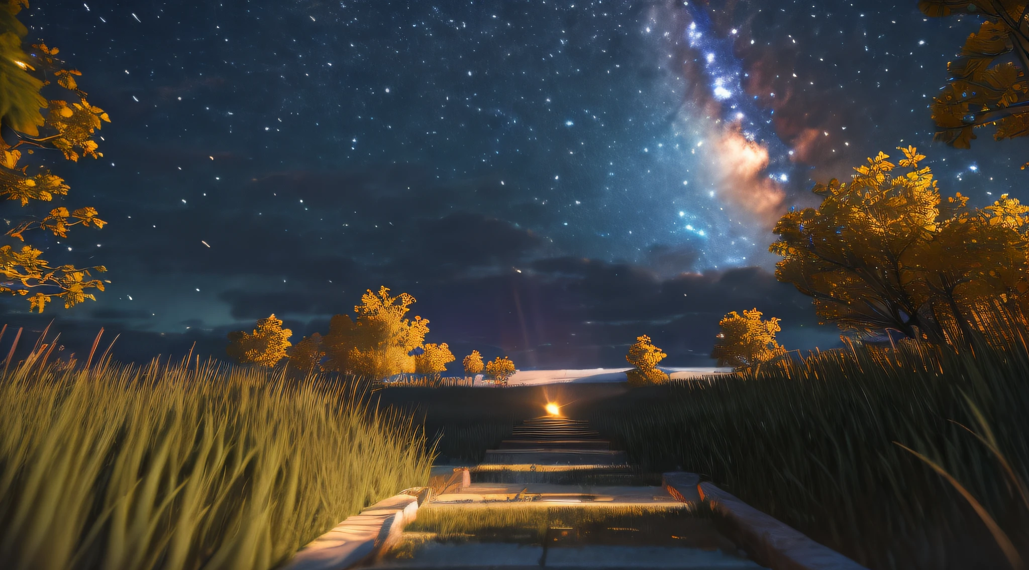 (Best quality),(masterpiece),(ultra detailed),(high detailed),(extremely detailed),shadows in a night sky, beautiful, colorful, hyper realism, photography, cinematic lighting, volumetric lighting, beautiful, intricate details, epic composition, golden ratio, CryEngine render, 8k