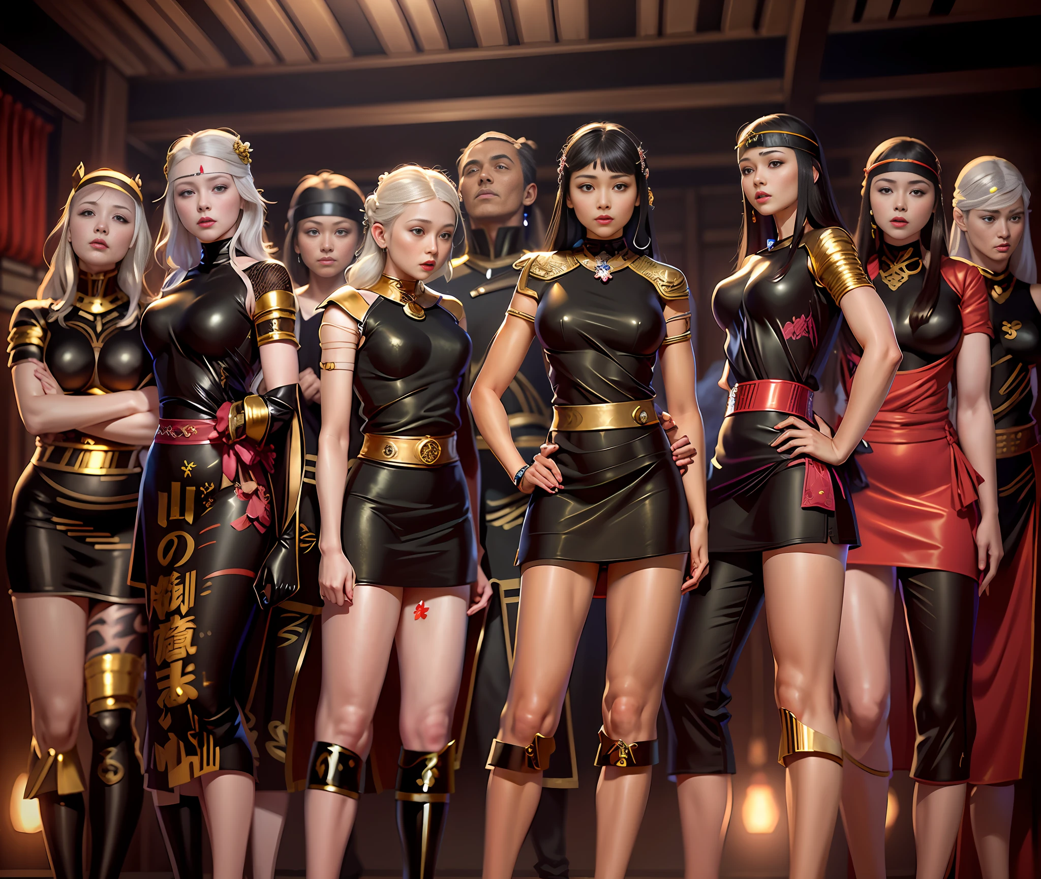 (anime fantasy, highly detailed CG unity 8k wallpapers, complex wallpapers with high detail, drama, real world, fantasy place, action frame, (clear focus, 8k), 8k texture, soft cinematic light, adobe light, camera, HDR, intricate, elegant, rich detail, clear focus, (((movie style))), soothing tones, madness for detail, (complex detail), extreme detail, low detail Contrast, soft cinematic lighting, dark color, mixed exposure, HDR, faded, 35 mm, f/1.4, ISO 64, F16, 25 seconds), (sultry pose, sexy position, sultry, atmospheric, gorgeous, gorgeous), 1 woman, (young)), (gold) and silver jewelry, (jewelry with precious stones)), ((black long hair))), flying long hair, (perfect and clear facial features), crystal clear red eyes, (pink lips), (little breasts)), (children), (smile), (transparent white (lace) bikini, lace underwear: 1.2), (Japanese shrine, indoor, cherry blossoms, (hot spring), flower, (torii), gemstone, diamond, glitter, sapphire, ruby, emerald, pearl, smoke, amber, magic, obsidian, throne), looking at the audience, face chinese