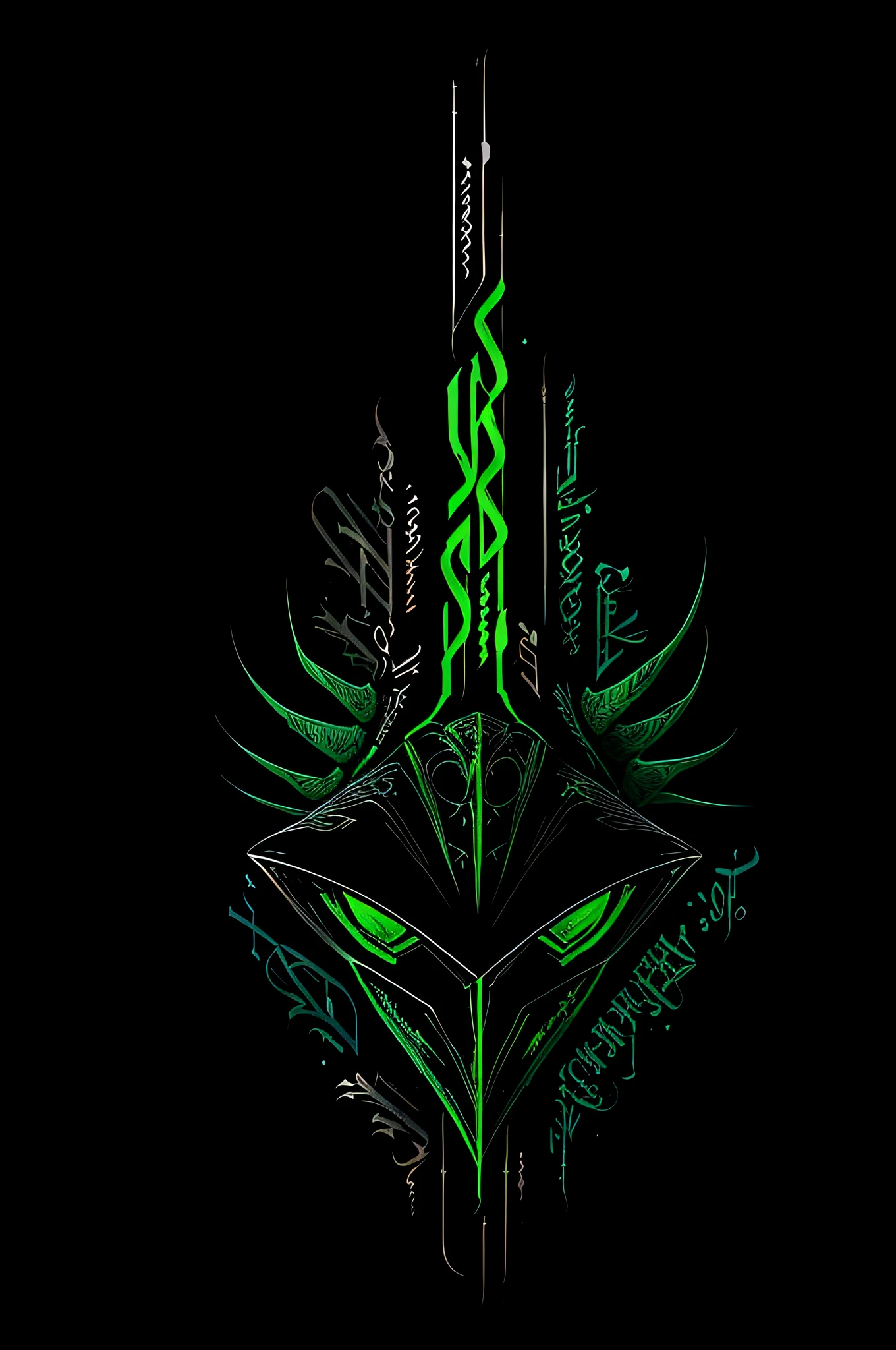 "lettering", "text", "calligraphy" the word society "green" "futuristic" "alien" "grafitti"