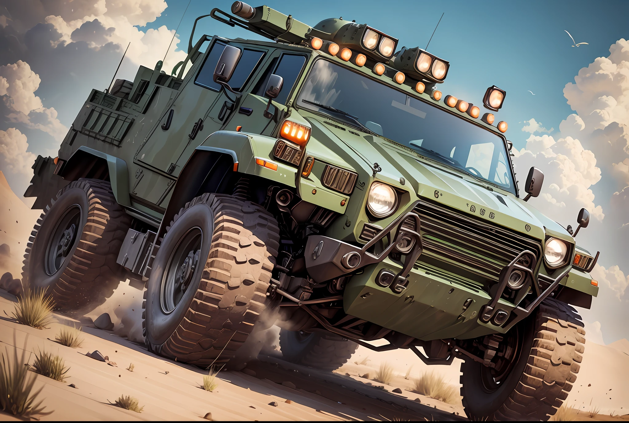 Armored vehicles