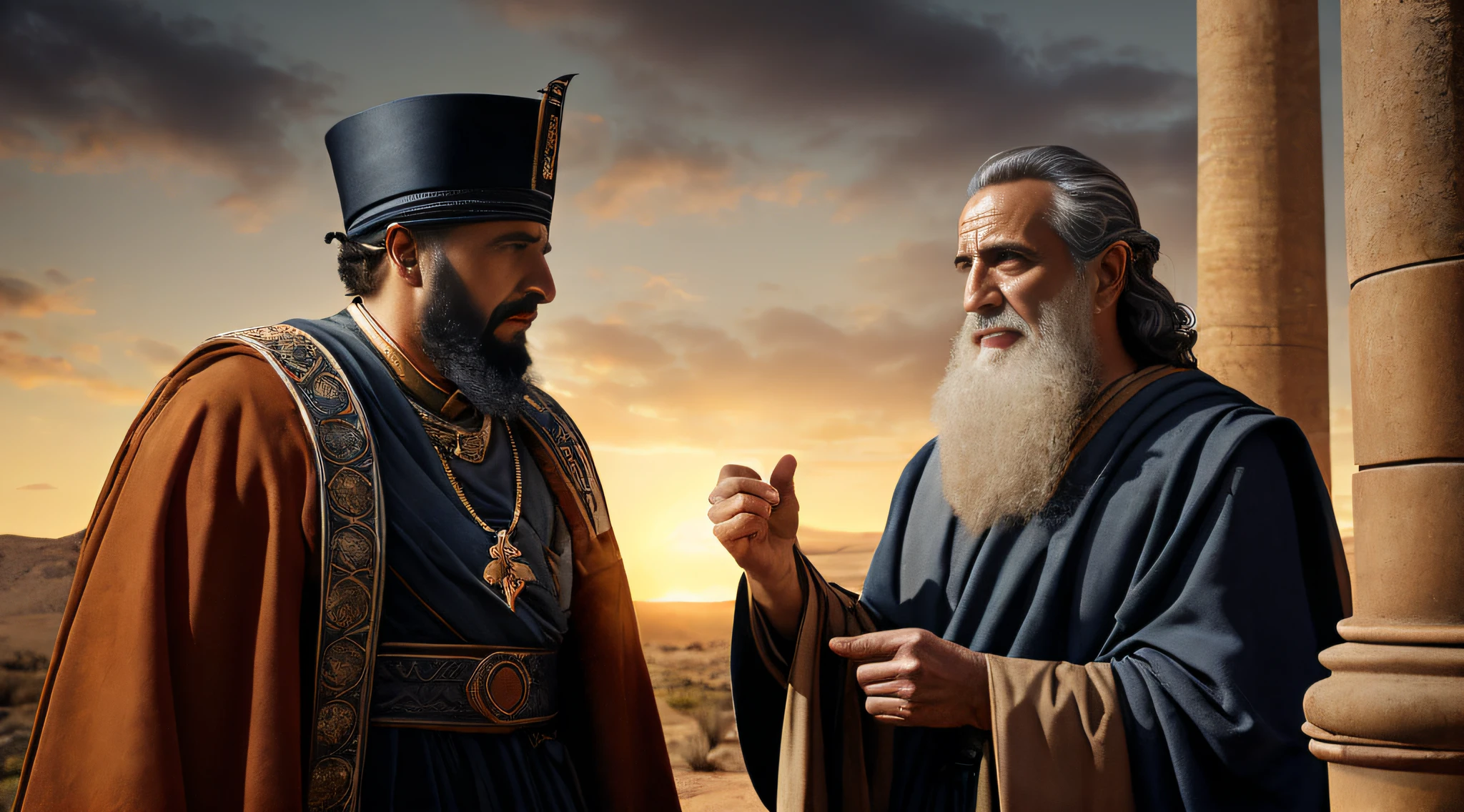 Ancient Israel, Biblical Times, 1st century, angry religious leaders, have a scroll, 8k, RAW photography, top quality, masterpiece: 1.5, ulra high resolution, photorealistic: 1.5, cinematic light, soft volumetric lighting: 1.5, realistic, photorealistic: 1, detailed skin, professional lighting, photography, sharp focus, detail, professional lighting, Photon mapping, detailed and complex environment, highly detailed, top quality, artistic photography, photorealistic concept art, soft natural volumemetric cinematic perfect light, mid-journey, detailed hands,