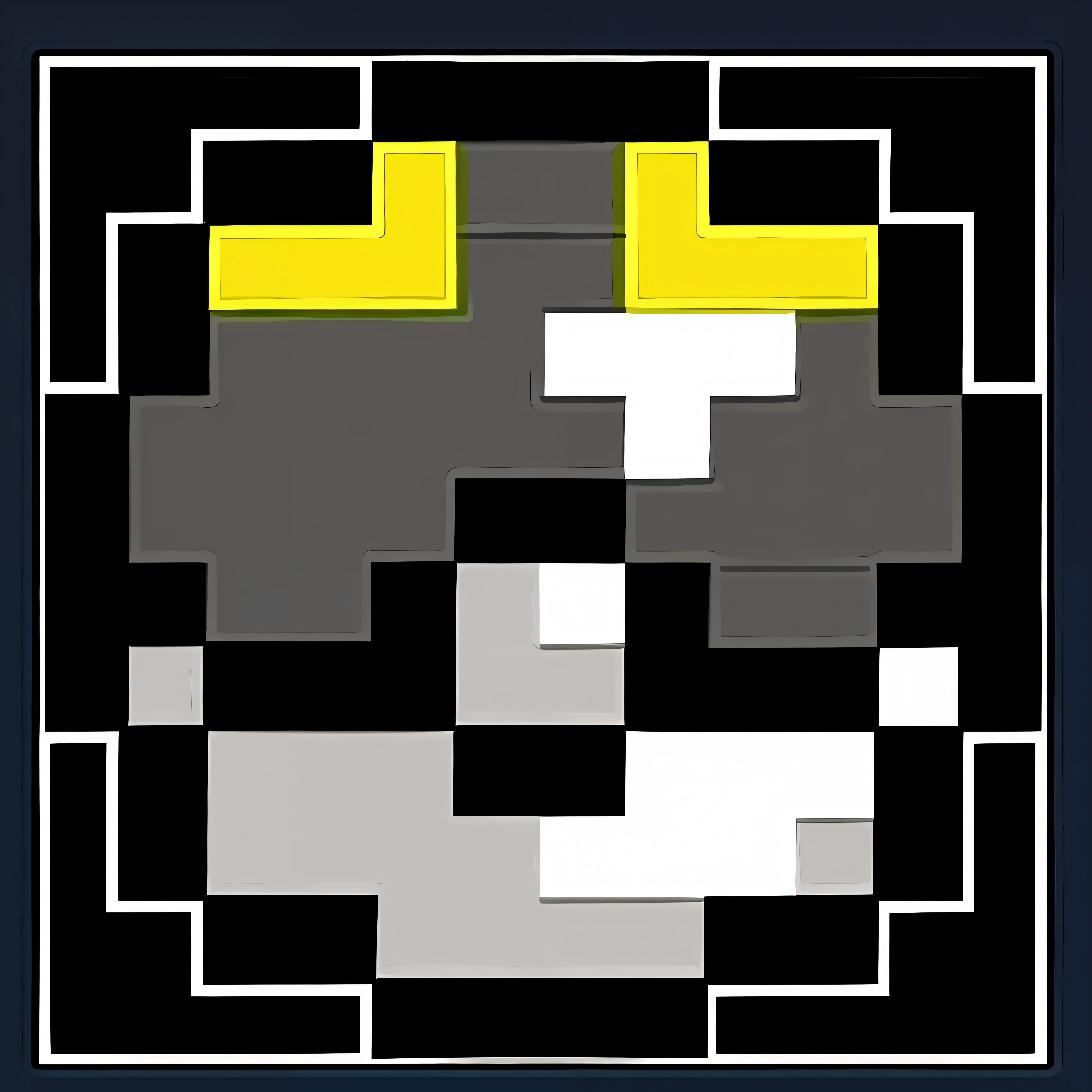 a close up of a pixel art of a person with a yellow helmet, discord profile picture, discord pfp, flowey, video game item, xqcow, 1 petapixel image, character icon, coerent face, emote, toad head, video game skill ability, pixellated, videogame sprite, discord emoji, pixel art sprite