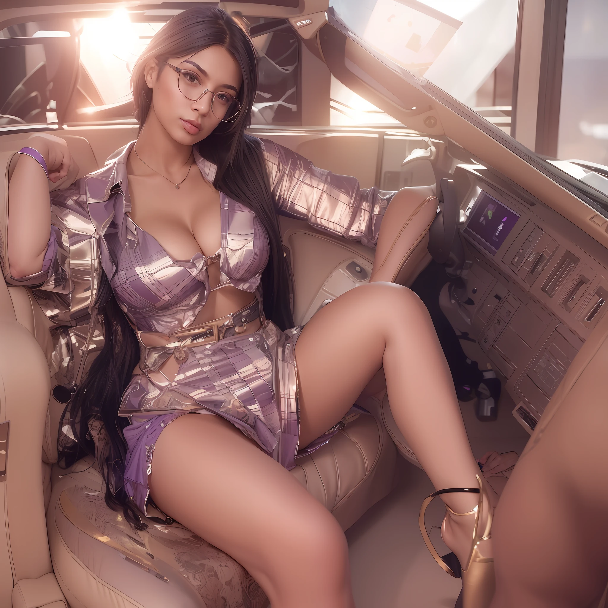Sexy girl, sexy look, Instagram model, wearing square glasses, Mia Khalifa, shot on Canon EOS R 5, shot on Canon EOS R5, Anna Nikonova aka Big, with glasses, sexy: 15, Julia Salda, sexy, midbody shot, violet Myers