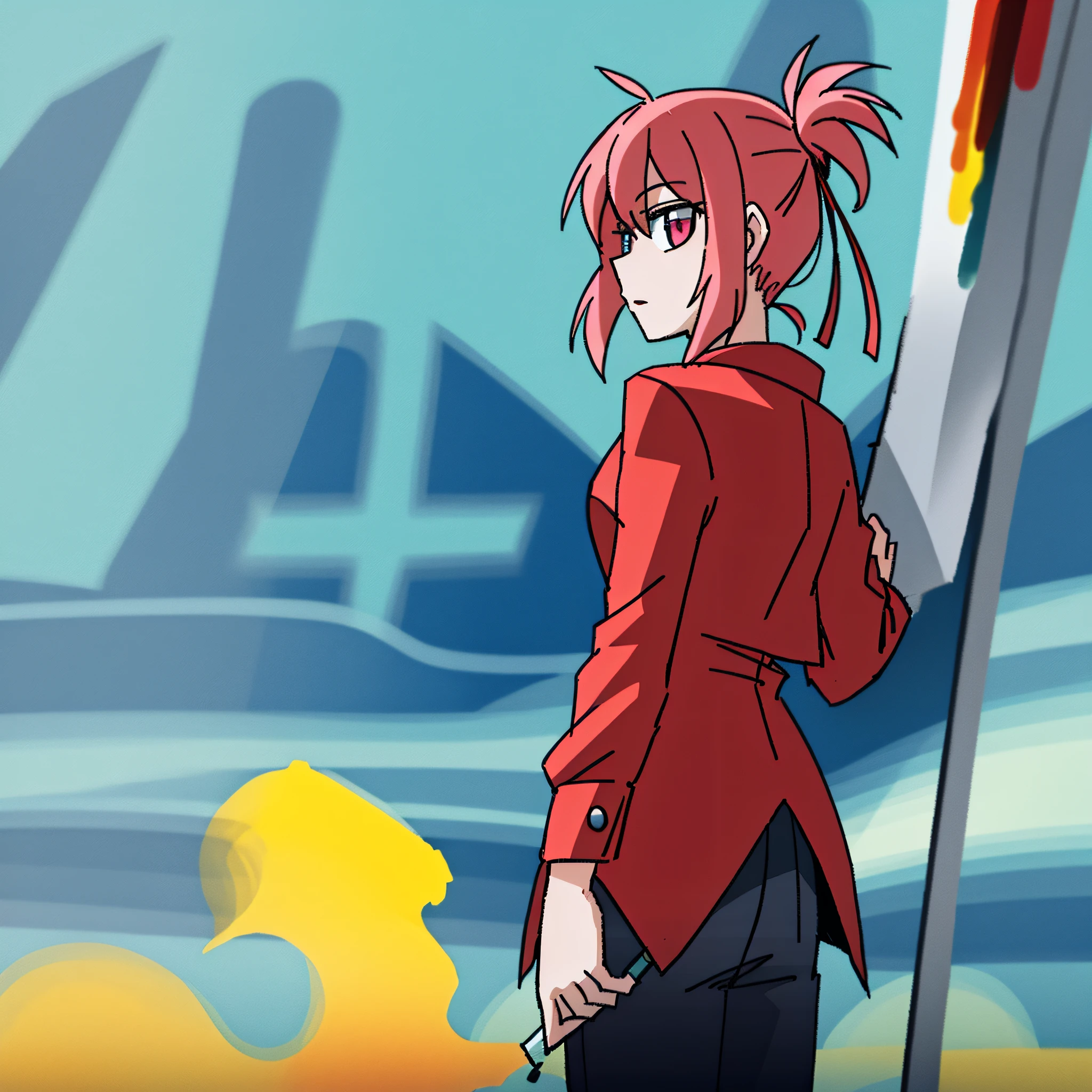 Stand-by-painting, anime