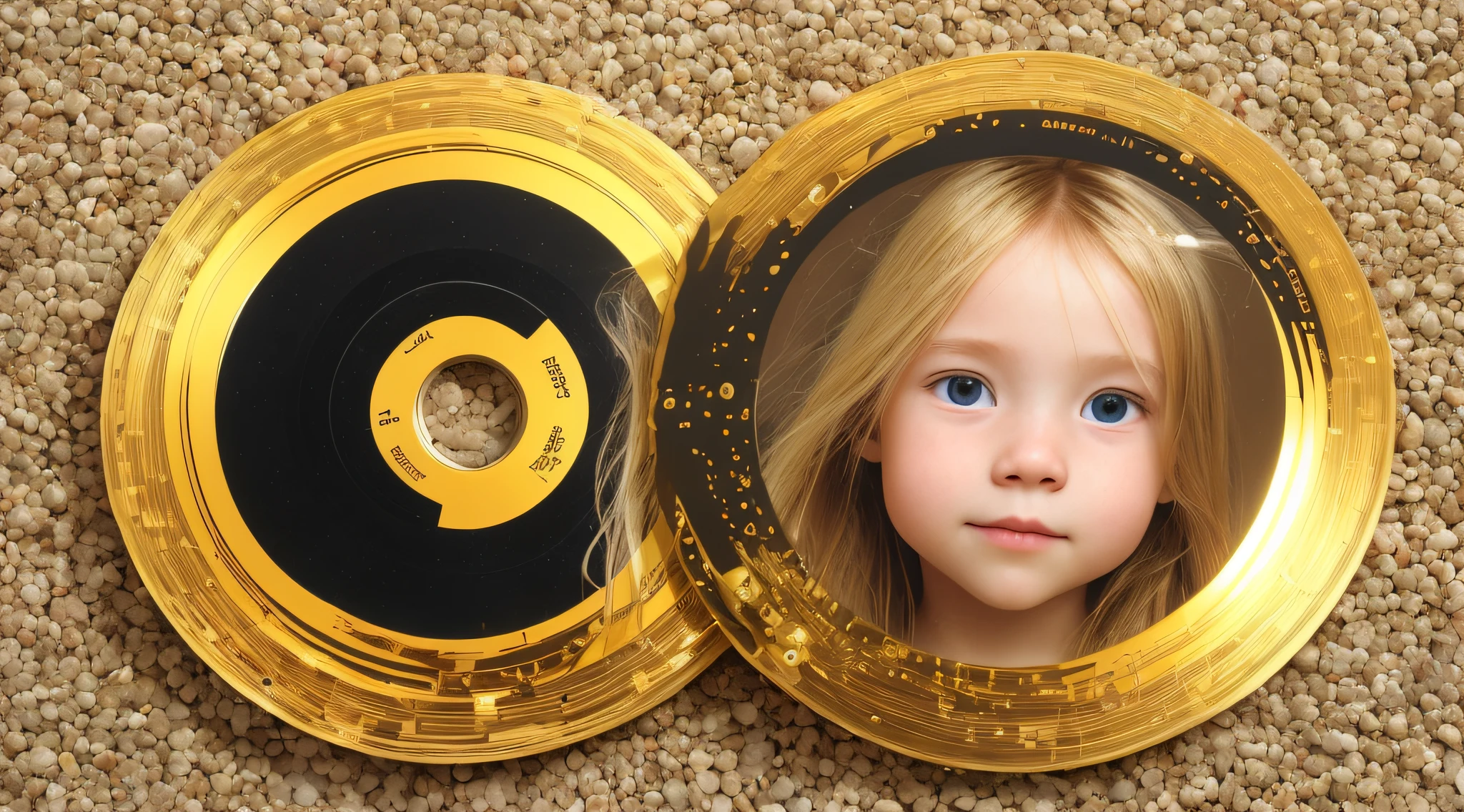 BLONDE GIRL, long hair gold, closeup of a stack of CDs on a white surface, CDs, CD Jacket, DVD Package, no duplication, CD, DVD, Blu-ray Transfer, your face on discs, lossless, holographic material, Music Video, VTM, holographic plastic, media photo, uploaded, leaked image, bluray, many copies of them