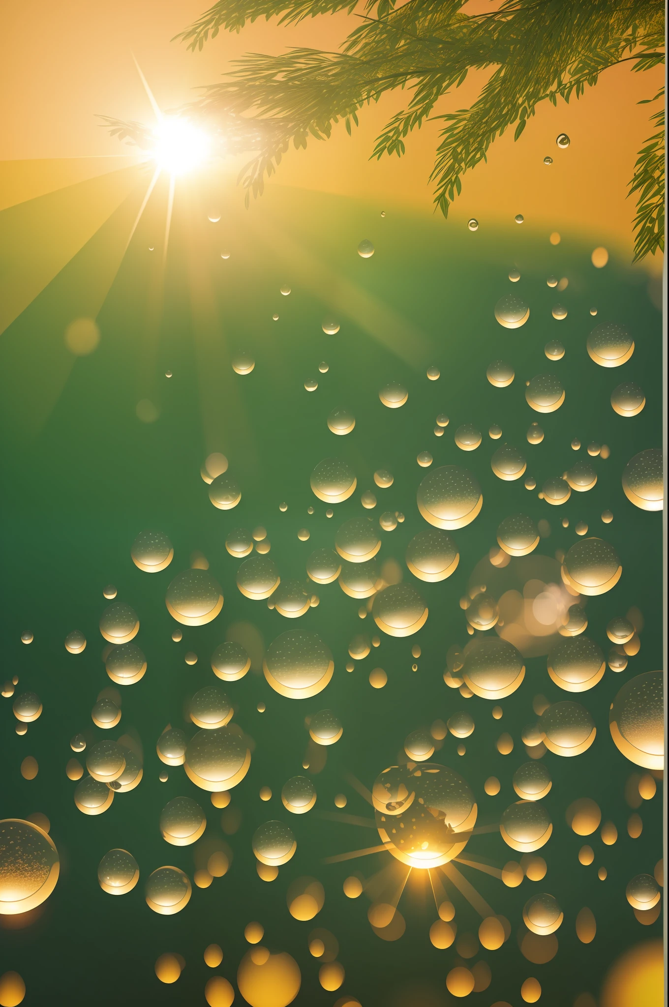 Create realistic image of a rainy day with sun --auto --s2