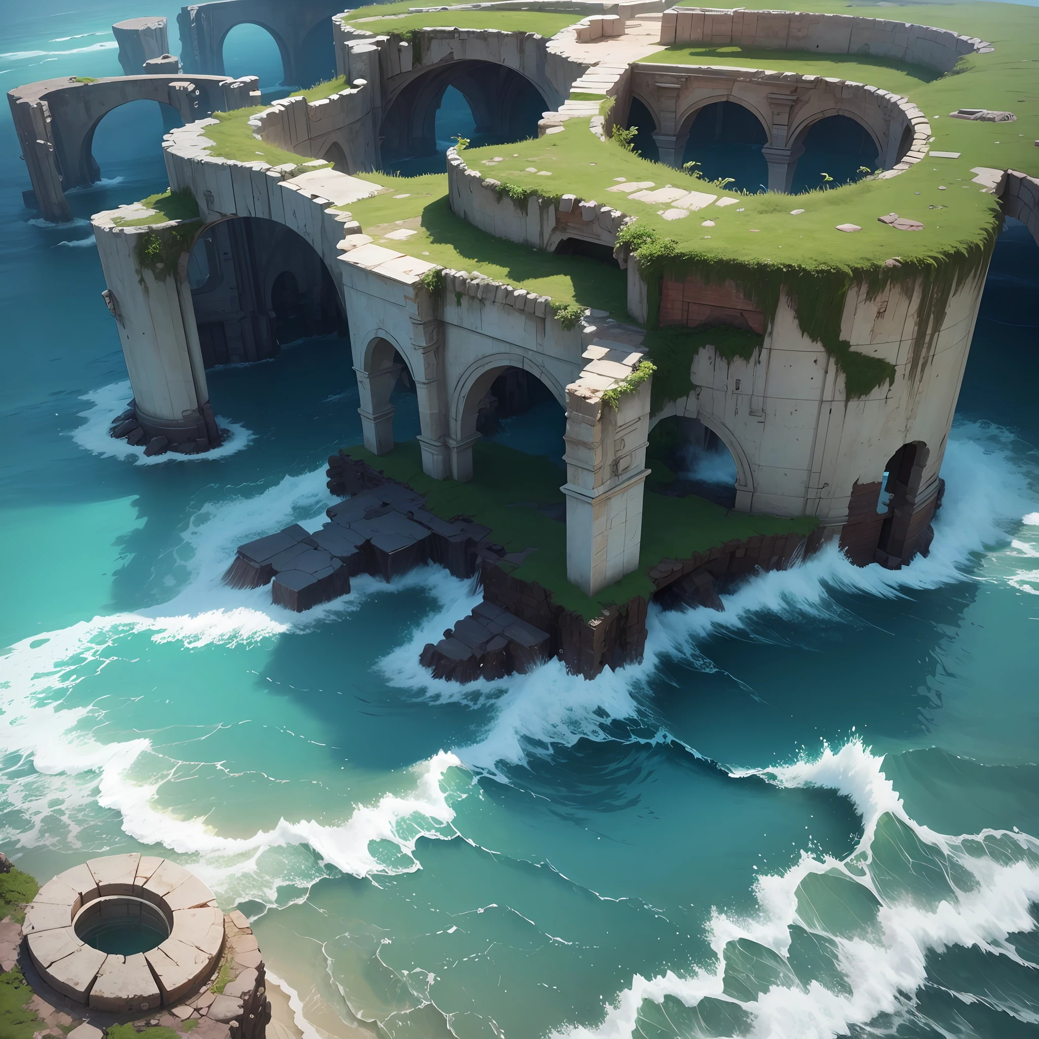 A vista of the uncharted sea ruins --auto --s2