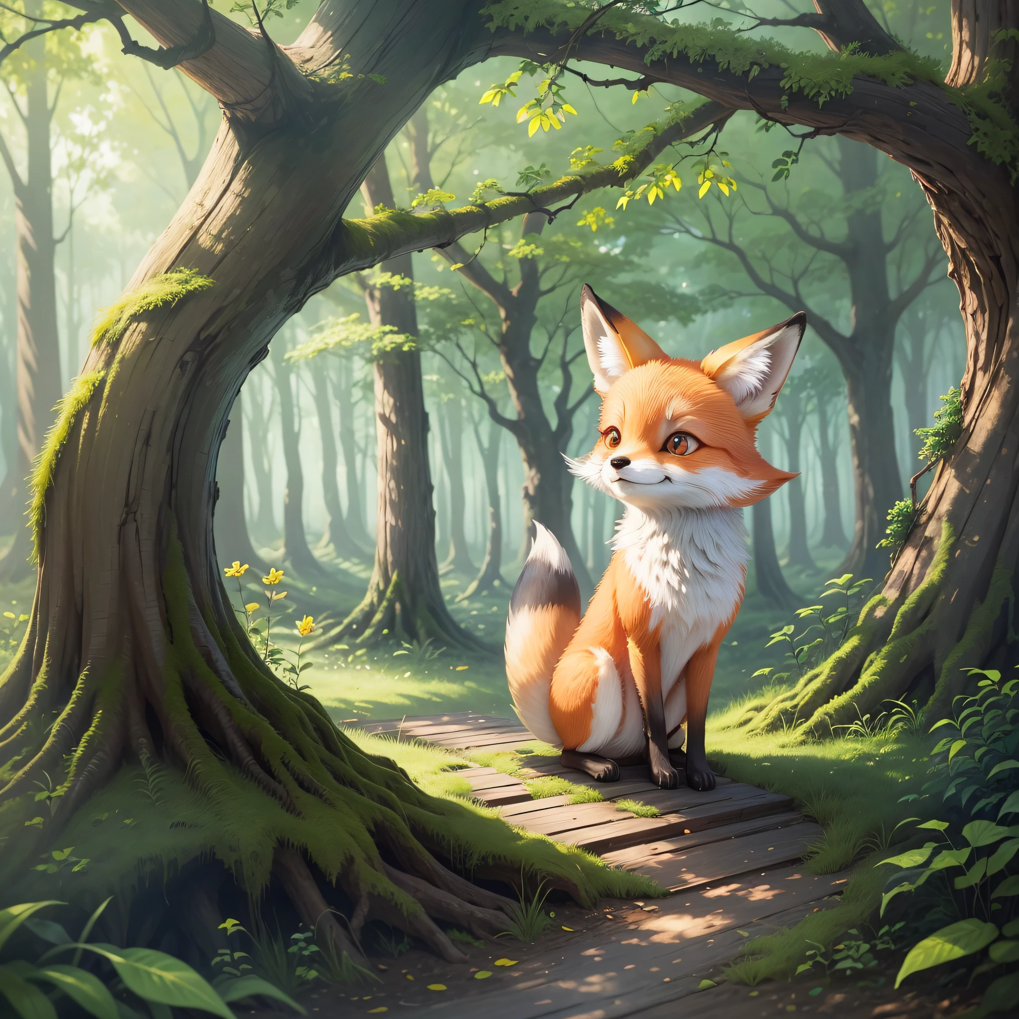 Once upon a time, there was a little fox called Little Maruko. Komaruko lives in a beautiful forest and lives a happy and free life every day. --auto --s2