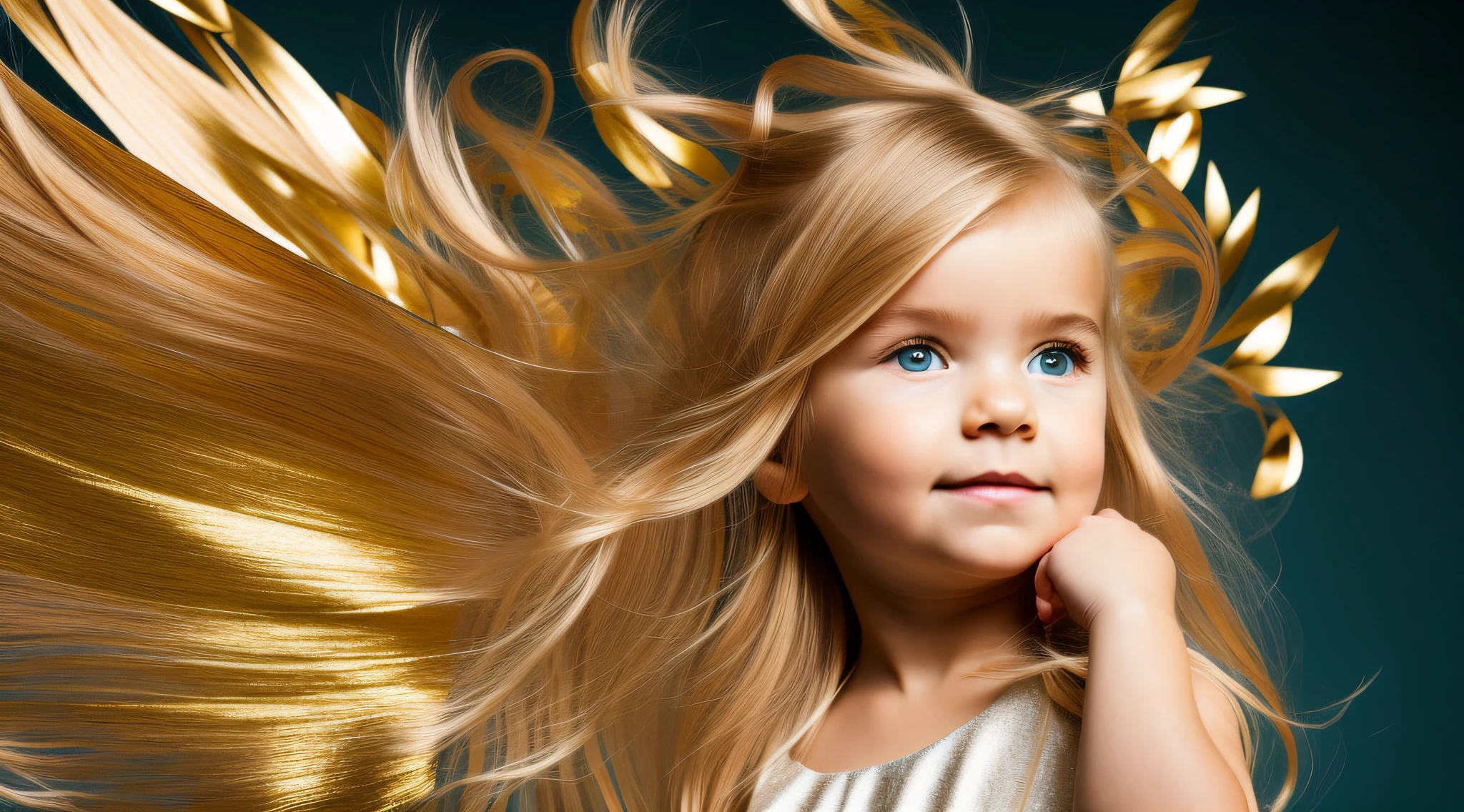 a closeup a blonde girl long haired, in a dress with a tennis racket, three-point lighting Bjork, Ashteroth, Bjork, SZA, Björk, album cover!, "Zendaya, Cosmic Bjork, Imaan Hammam, Adi Meyers, signed, Beyoncé, an album cover, Lady Gaga Artpop Act II album, standing on gold leaf