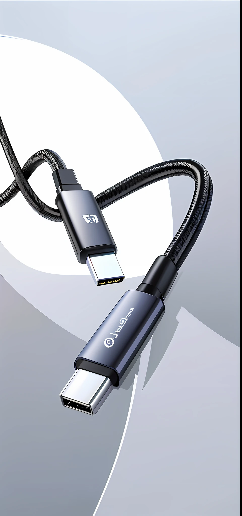 there is a close up of a usb cable connected to a phone, cables, cable, cable plugged in, ethernet cables, slick design, cables and tubes, cords, ethernet cable, superior detail, braided cable, powerful detail, has cables, detailed with high quality, for ps5, very design, carbon, ultra-detail, ultra - detail