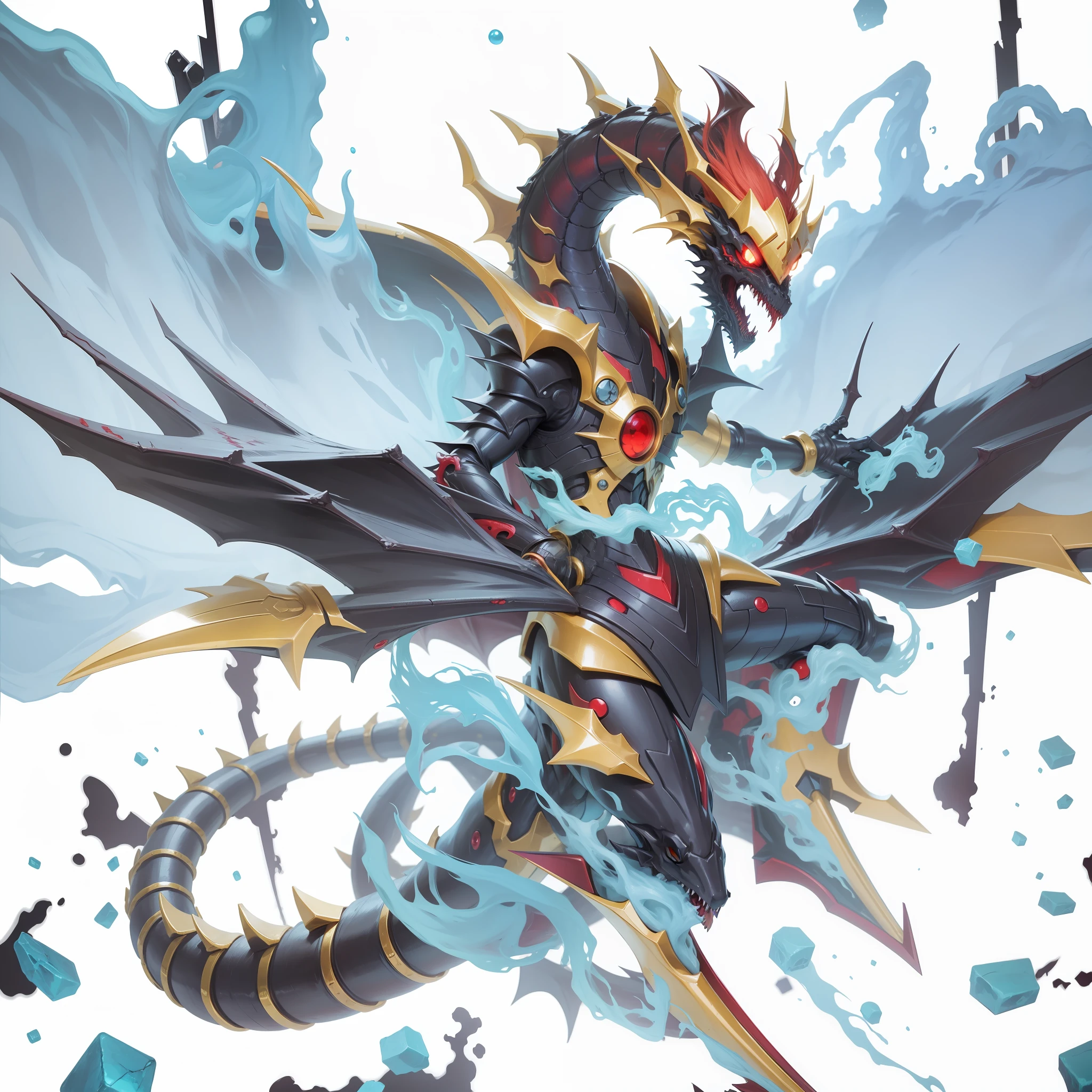 Red eyed zombie black dragon yugioh