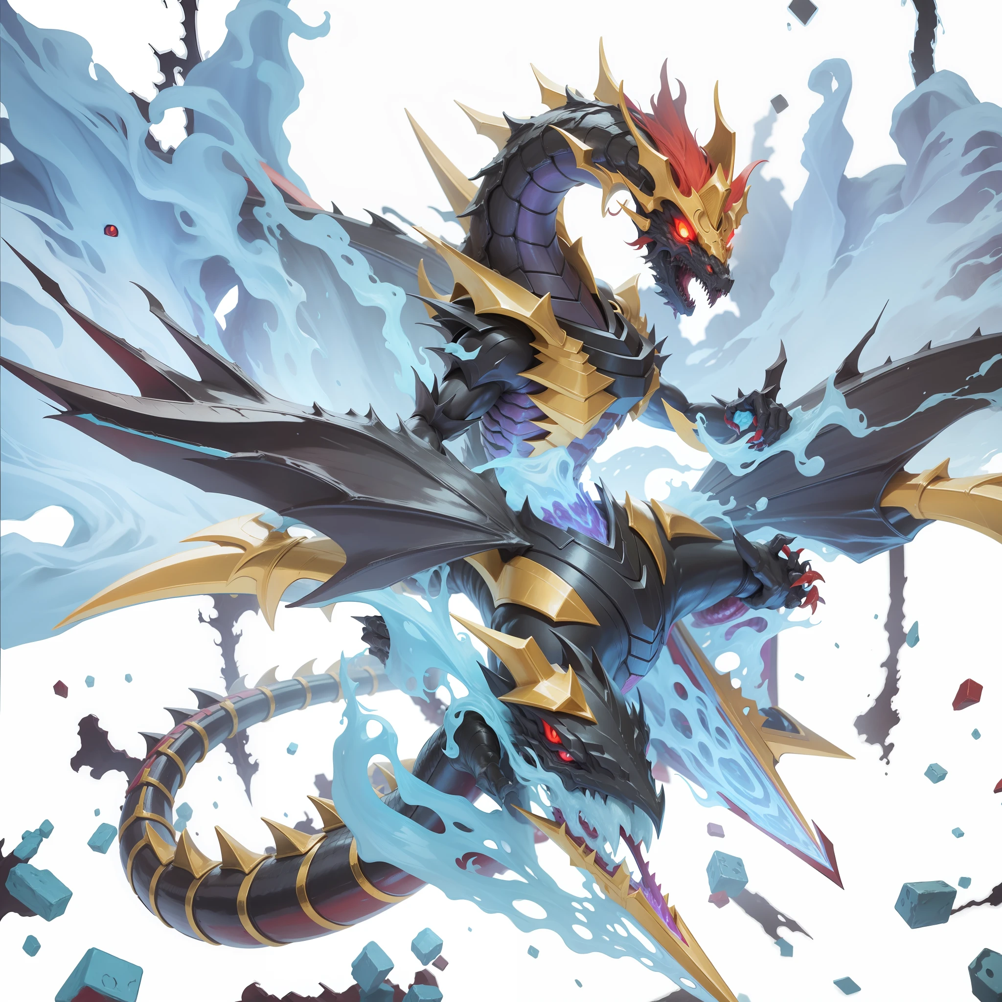 Red eyed zombie black dragon yugioh