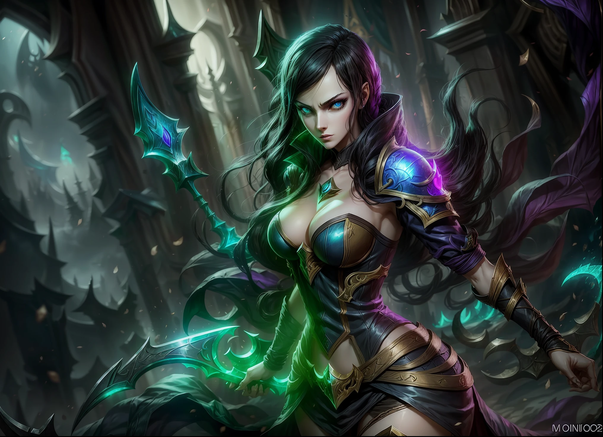 Morgana, LoL,league of legends, Iso, GAb, HD, v5. Correntes , pose dinâmica, CGI. --auto --s2