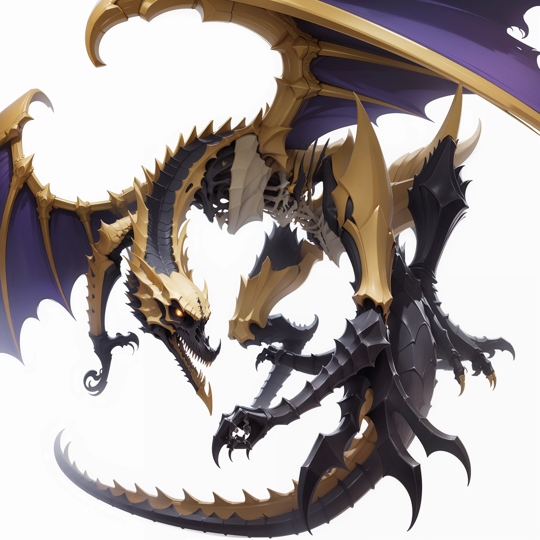 Dragao zumbie skeletal divino felgrand