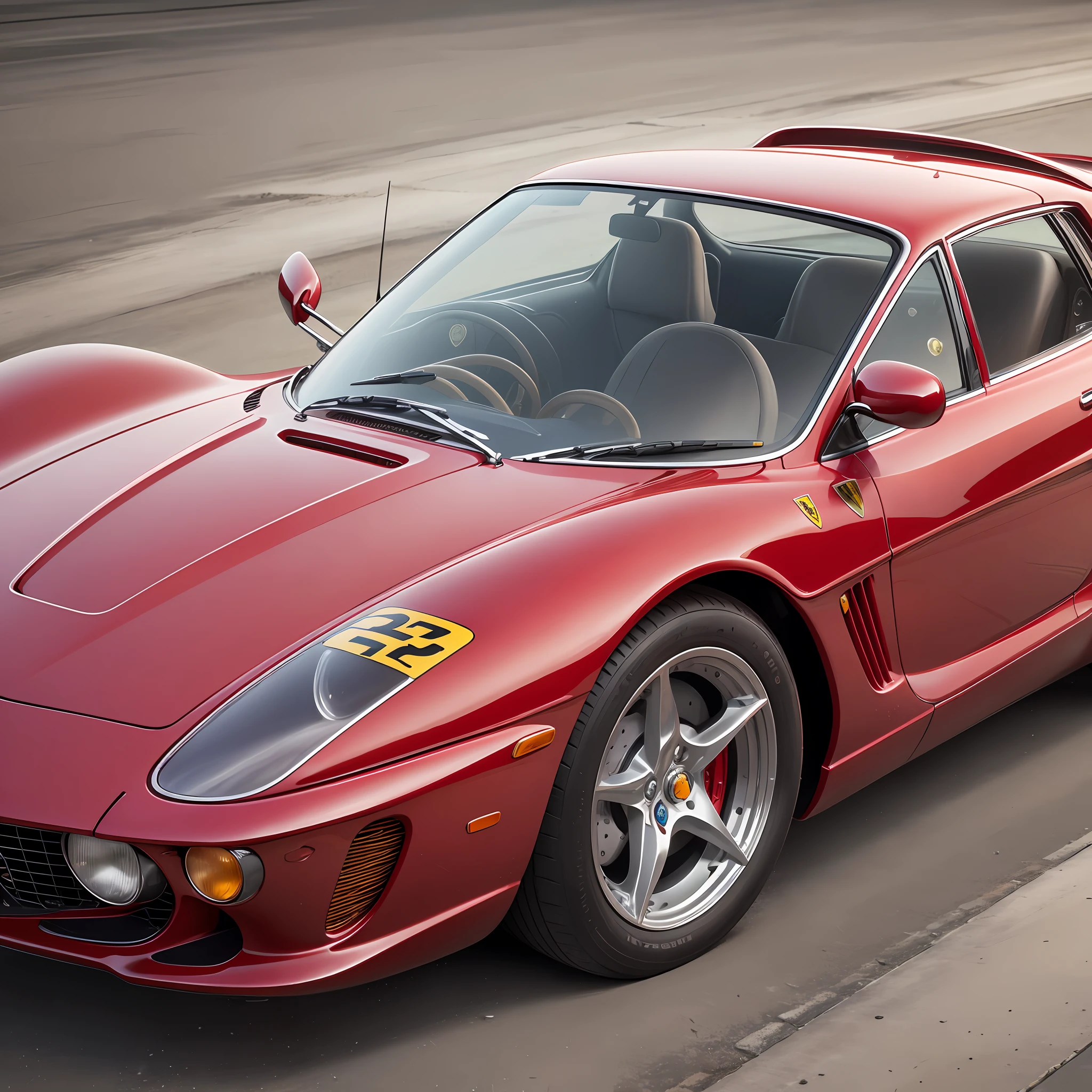 "High quality image of the original red Ferrari 125S, with ultra precise details. The position of the car should be viewed at a favorable angle, in PNG format." --auto --s2