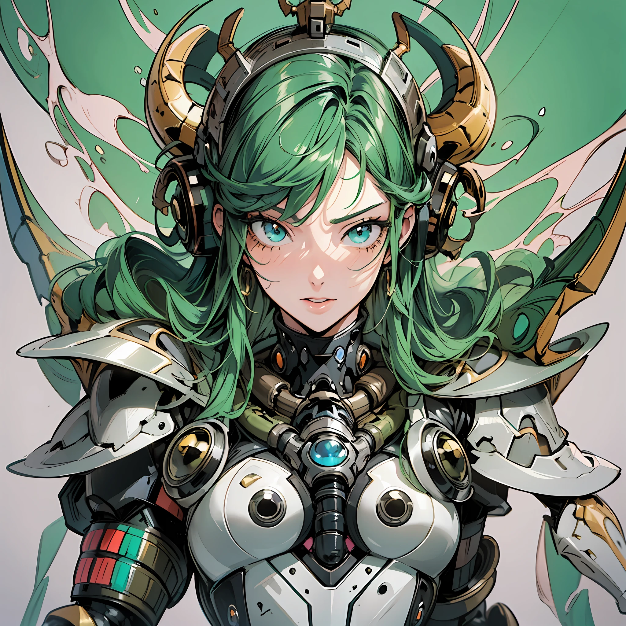 Close up portrait of woman in Hercules beetle color costume, best anime 4K wallpaper, cyberpunk Hercules beetle, mechanized Valkyrie girl, biomechanical, human structure bee concept art, highly detailed Artgerm based on Hercules beetle, full body, cyborg man hercules beetle, anime style 4k, insect trainer girl, Hercules beetle,