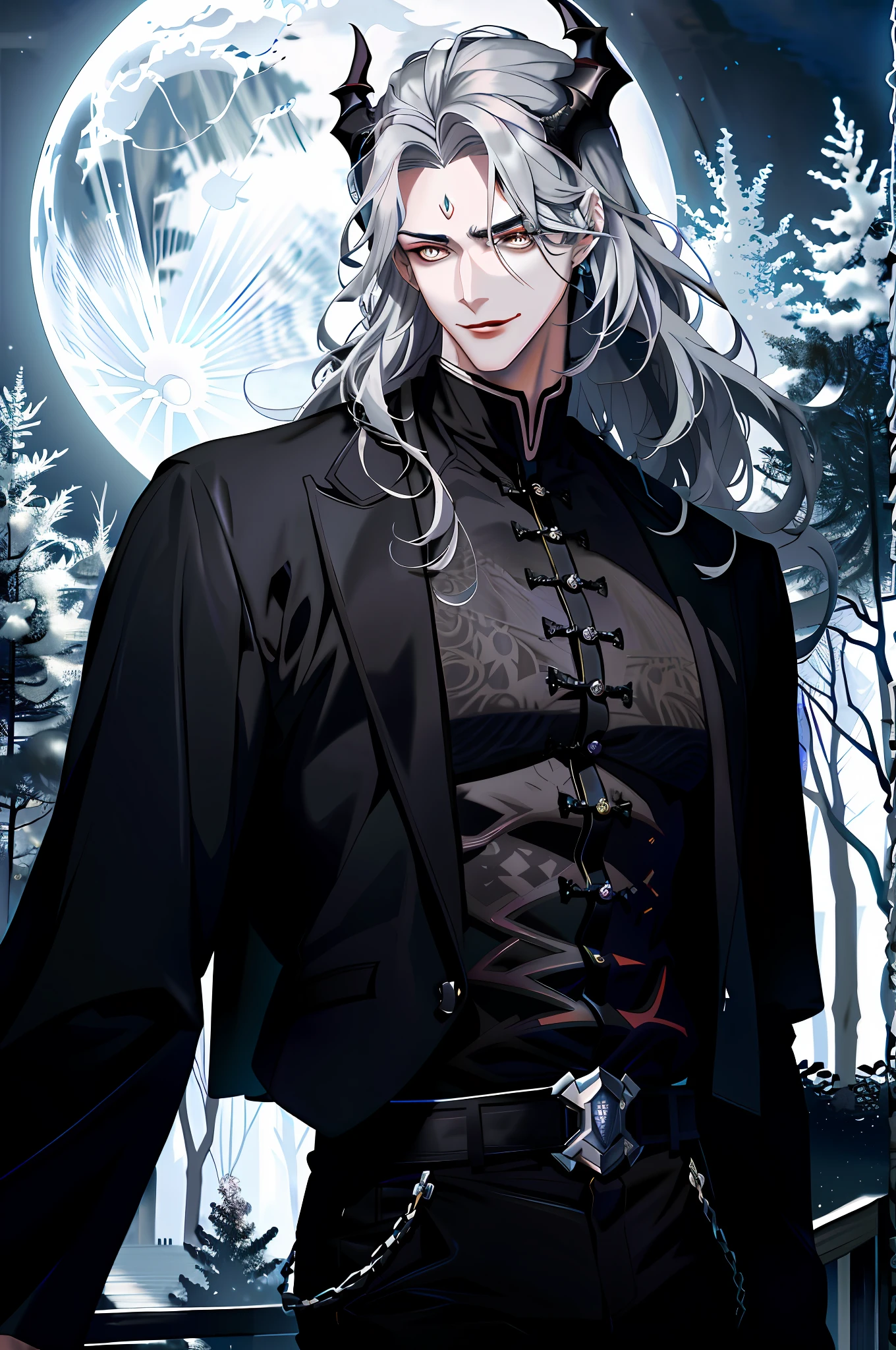 anime - style image of a male vampire in a black outfit, handsome male vampire, handsome guy in demon slayer art, male vampire, male vampire of clan banu haqim, beautiful androgynous prince, tall anime guy with blue eyes, anime handsome man, alucard, witcher)), androgynous vampire, l vampire, beautiful male god of death