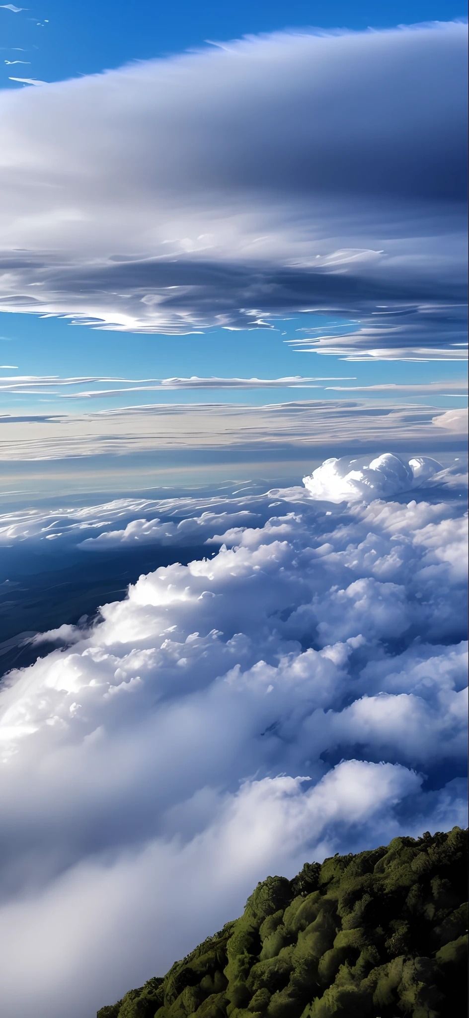 a close up of a cell phone with a sky view of clouds, breathtaking clouds, majestic clouds, clouds swirling, epic clouds, heavenly clouds, beautiful clouds, gorgeous clouds, beautiful cloudy atmosphere, high clouds, magnificient clouds, voluminous clouds, wow clouds, flying through the clouds, flying in the clouds, detailed clouds, surreal clouds --auto --s2