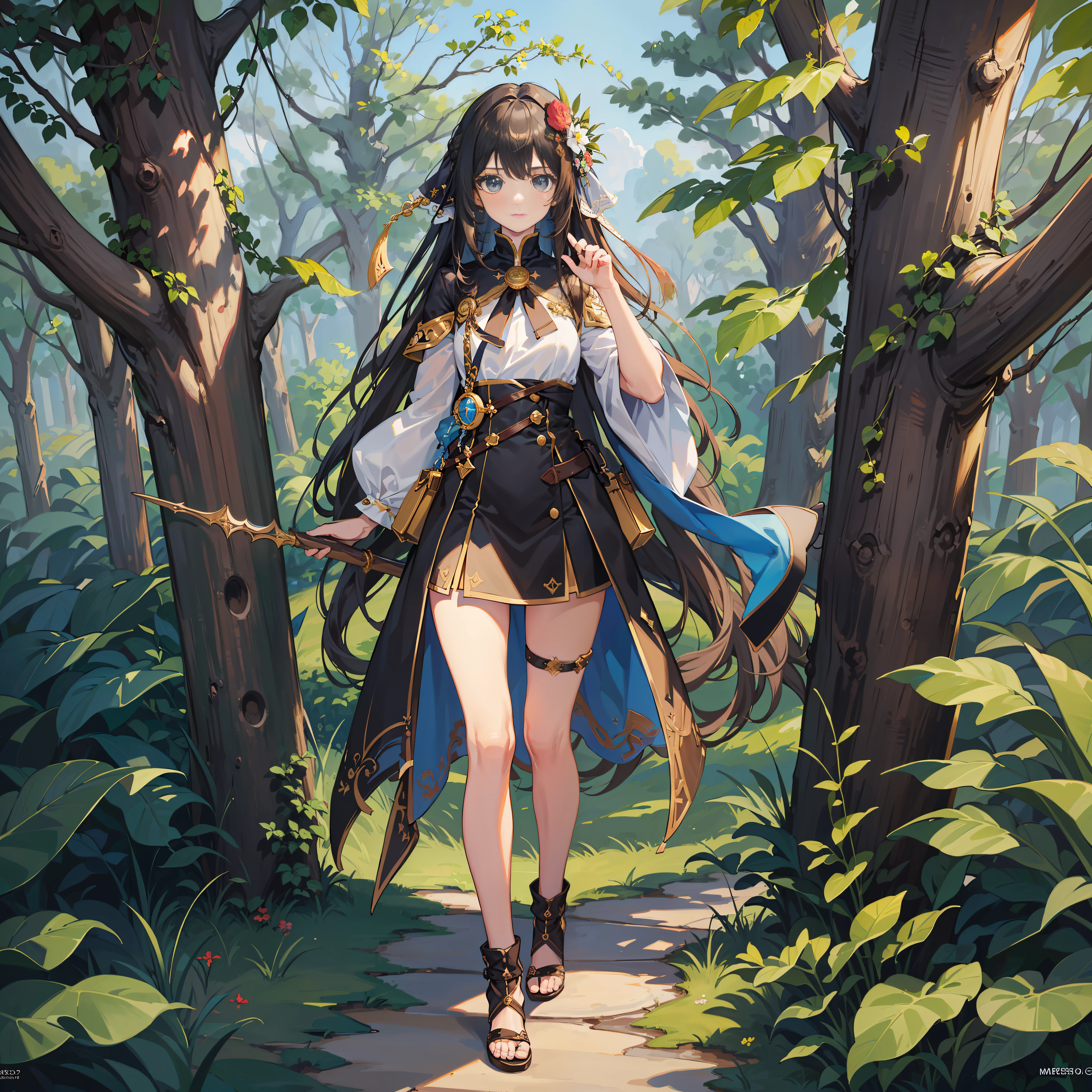 round image,(masterpiece:1.3), (the best quality:1.2), (super fine illustrations:1.2), (Masterpiece), high quality, high detail,(SOLO:1.4),((round image)),[(game character portrait:1.2):5], {1 girl},{solo},(((full body))),{{{only five fingers}}},long hair,whole body,look at viewer, from above,(hide hands:1.2),