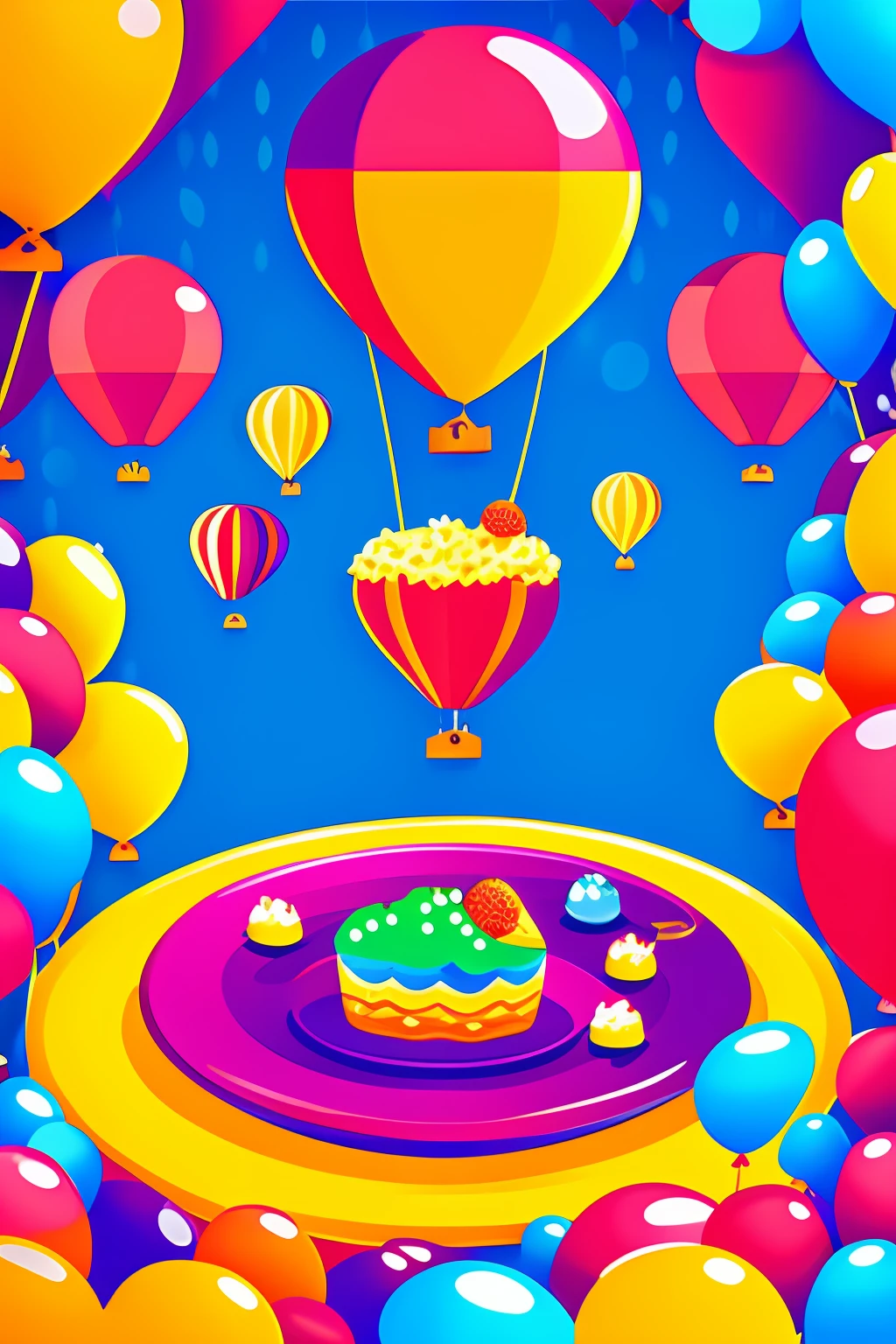 Promotional board, comic balloon, soft background, vector for plate.