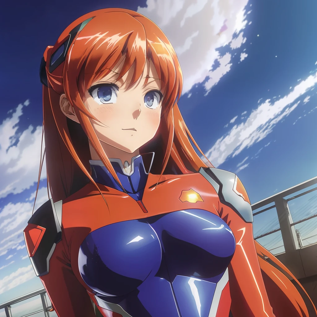 /imagine prompt: a woman in a red suit with long hair, beautiful asuka from evangelion, asuka langley soryu, asuka langley sohryu, asuka langley souryuu, asuka langley, asuka from evangelion, portrait of asuka langley soryu, asuka suit under clothes!, beautiful android woman, perfect anime cyborg woman, evangelion,Extremely realistic and real image, extreme image quality, extremely realistic and real, image with very high quality and very high definition, image made by Canon camera, photo, photography, realism, reality, photo, photography 16k - --auto --s2