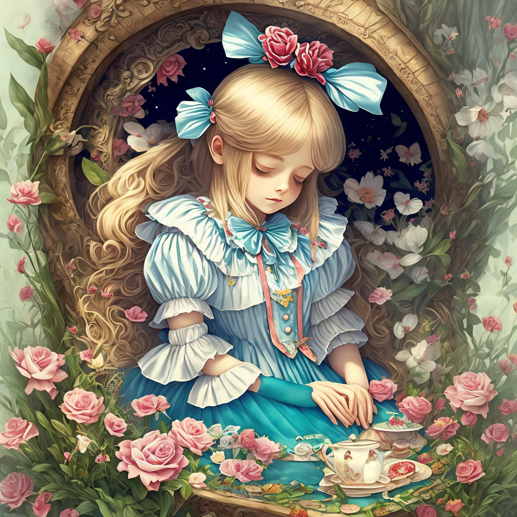 alice in wonderland is sleeping --auto --s2