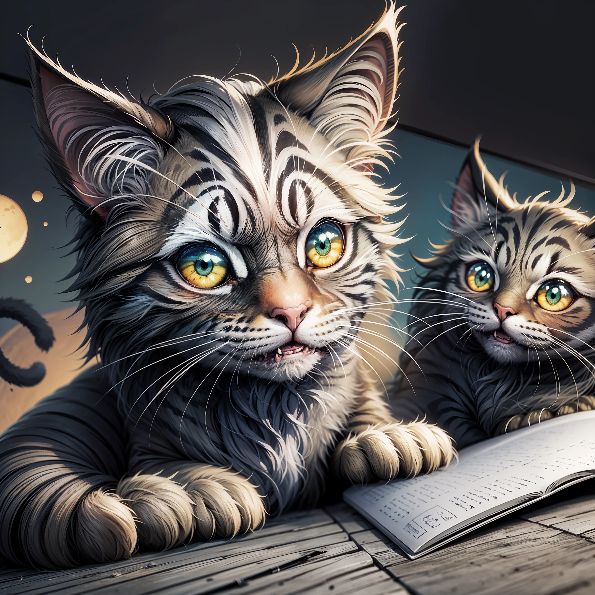 Cats, cartoons, coloring books --auto --s2