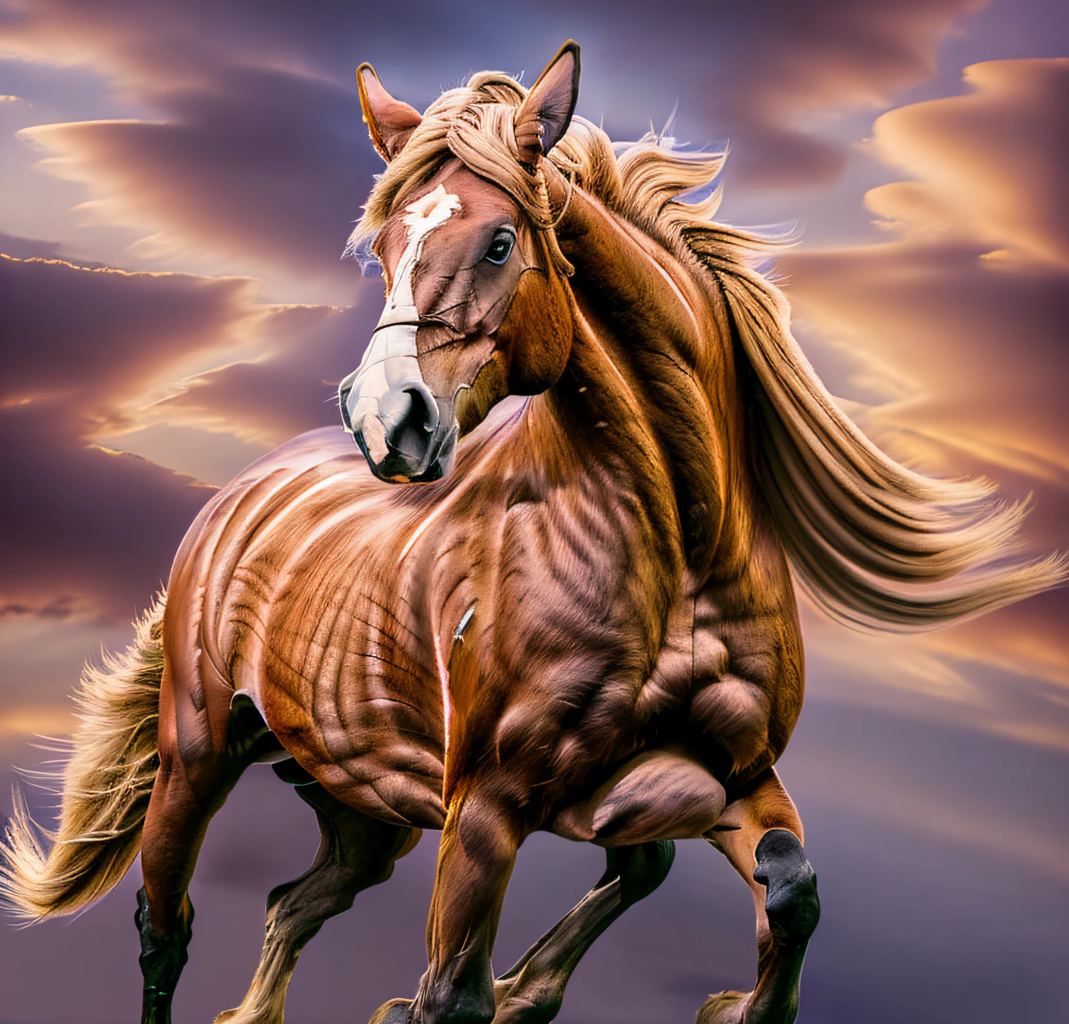 Epic digital art lustration, steed horse, horse racing concept art, sleipnir, horse warrior, inspired by John Frederick Herring, Sr., gorgeous digital painting, highly detailed digital painting, stunning digital painting, gorgeous digital art, pastel painting, (fine arts). Linen Sinoart1 fabric.