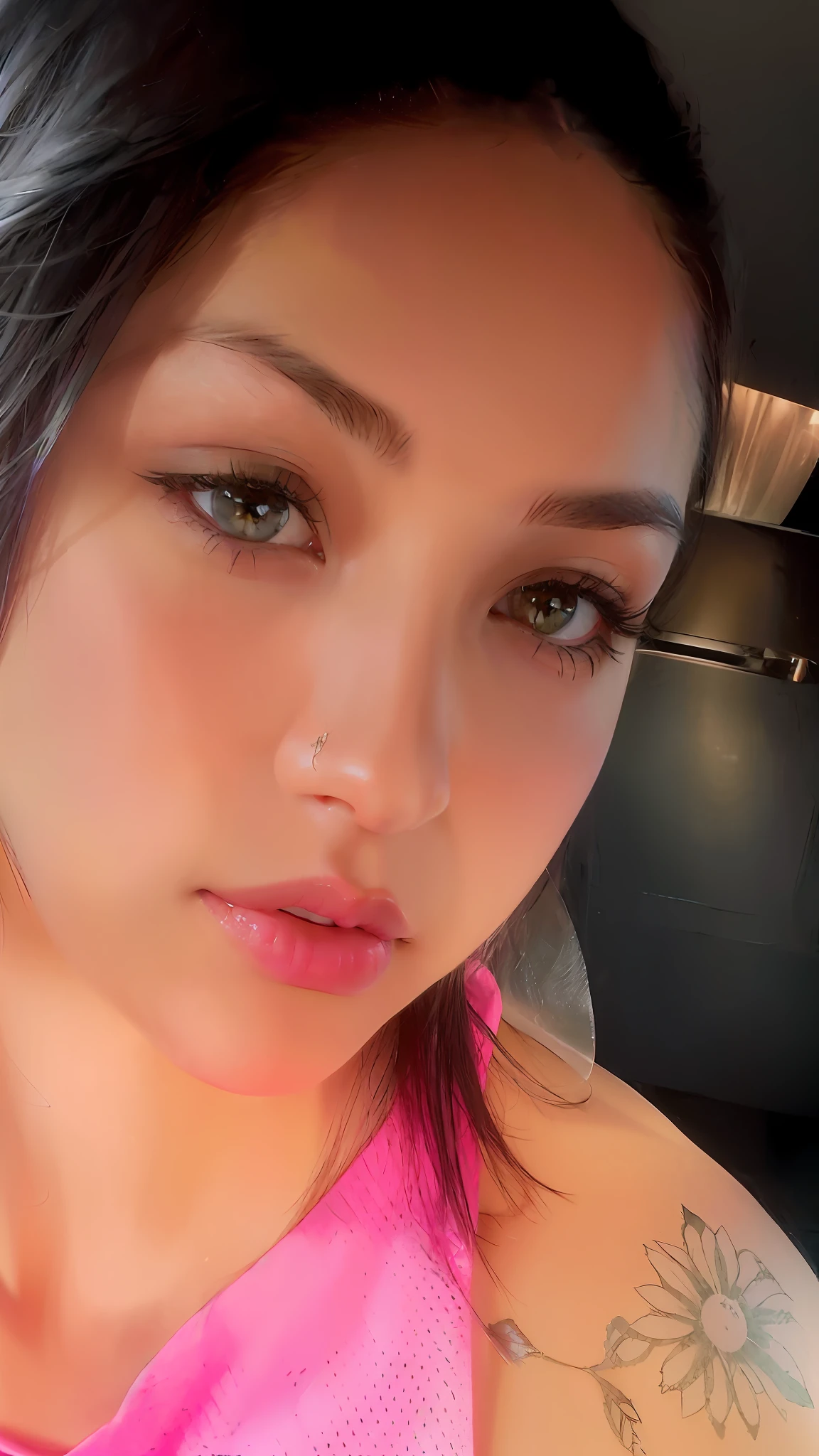 1girl,beautiful vintage color, instagram (photorealistic, high resolution:1.4), ((puffy eyes)), looking at viewer, , full body (8k, RAW photo, best quality, masterpiece:1.2), (realistic, photo-realistic:1.37),(sharp focus:1.2), professional lighting, photon mapping, radiosity, physically-based rendering, (pale skin:1.2),(small breasts:1.2), looking at viewer, (middle hair:1.5), portrait, purple eyes, (sliver hair:1.1),bangs, (simple background:1.4), solo, upper body, realistic,(masterpiece:1.4),(best quality:1.4),(shiny skin),fashi-girl,makeup,smile(skinny,closed mouth,shy :1.3) ,(standing,black Stewardess uniform,Necromancer:1.1),medium bust,sexy pose ,