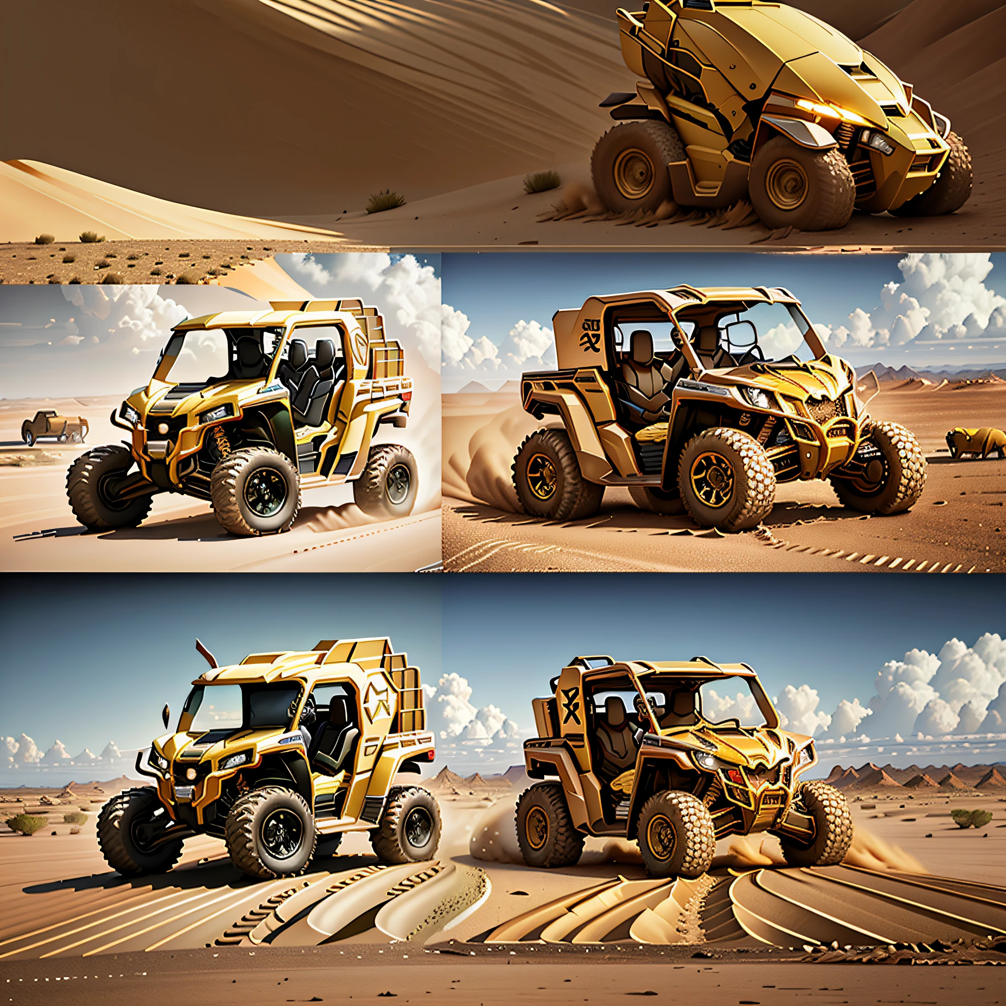 Golden concept art
ArtDecoAI
UTV CAN-AM RS X# vehicle
detailed