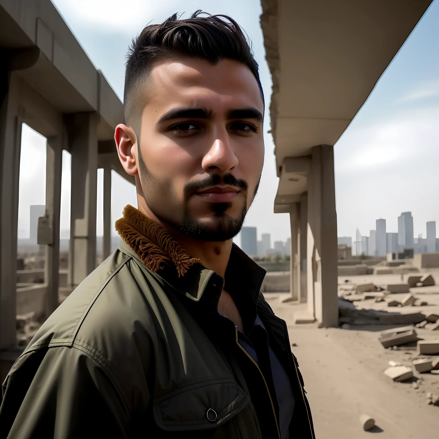 Handsome Iraqi youngman