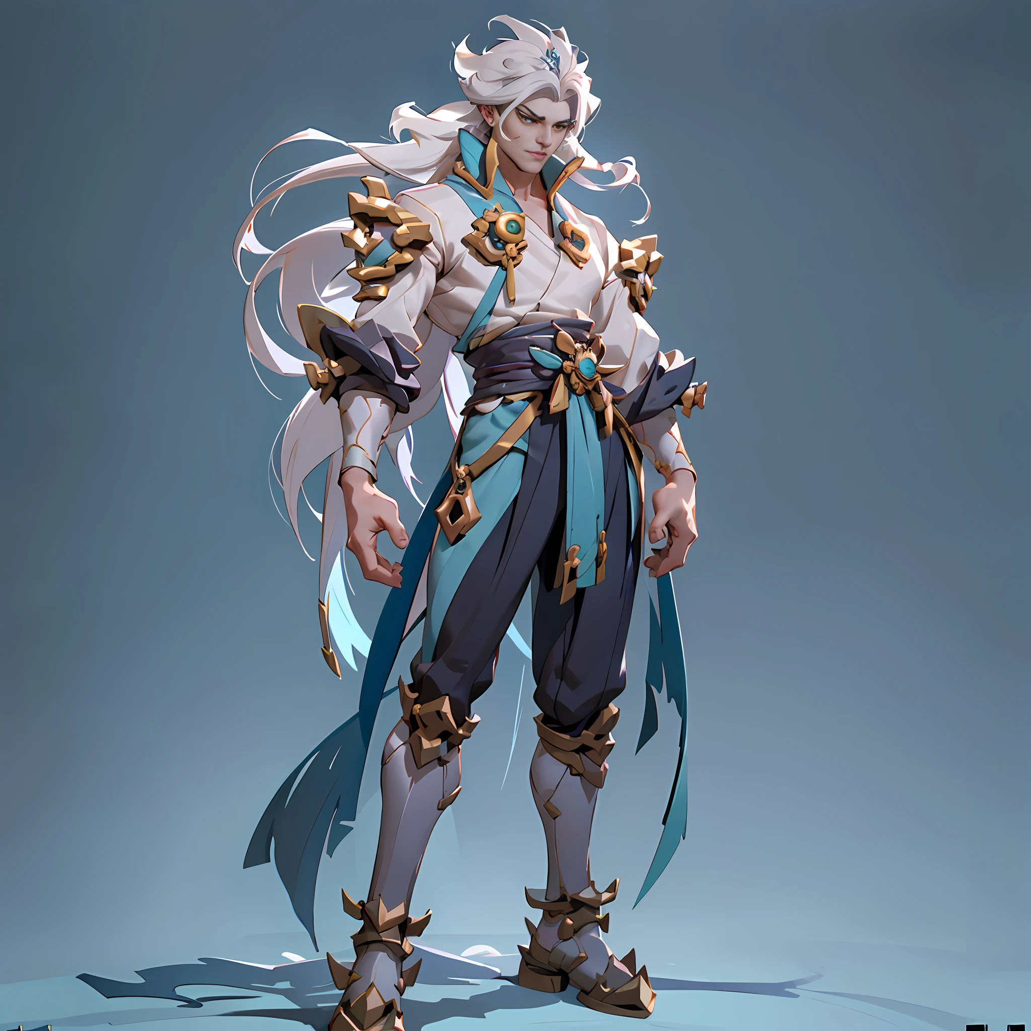 (Master works, best picture quality, super high resolution, best quality, super clear, perfect face, delicate facial features, glowing skin, full body), ((League of Legends art style)), ((King Glory art style)), first-person perspective, 1 male, solo, close-up of a man with white hair and blue clothing, Keqing from Genshin Impact, Zhongli from Genshin Impact, Feng Zhu Concept Art, Dragon, Pan Chengwei on the Art Station, Onmyoji Detailed Art, Amazing 8K Character Concept Art, G Liu Lian art style, Genshin Impact character, Yang J