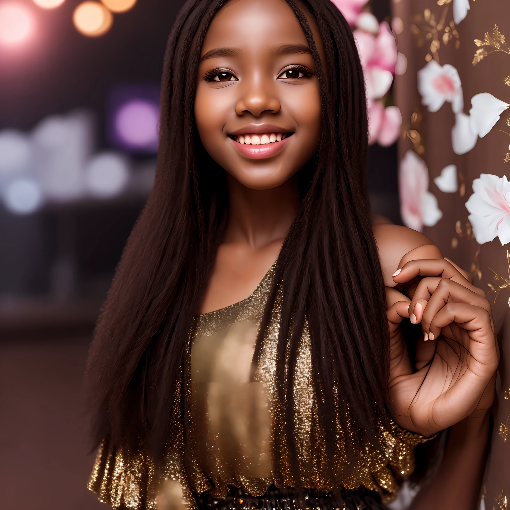 realistic portrait of a baby, African American ((dark brown skin color)), ((chibi)), ((sleeping)), ((bed, bedroom)), wearing tank top, black pants and black shoes, fashion current, african style hair, dark lighting background, close-up, product view, detailed facial details, perfect face, sharpness, trend art, sharp facial details, cgsociety, ultra high quality digital art, exquisite hyper details, 4k, 8k soft lighting, --iso 100 dreamy, fashion -