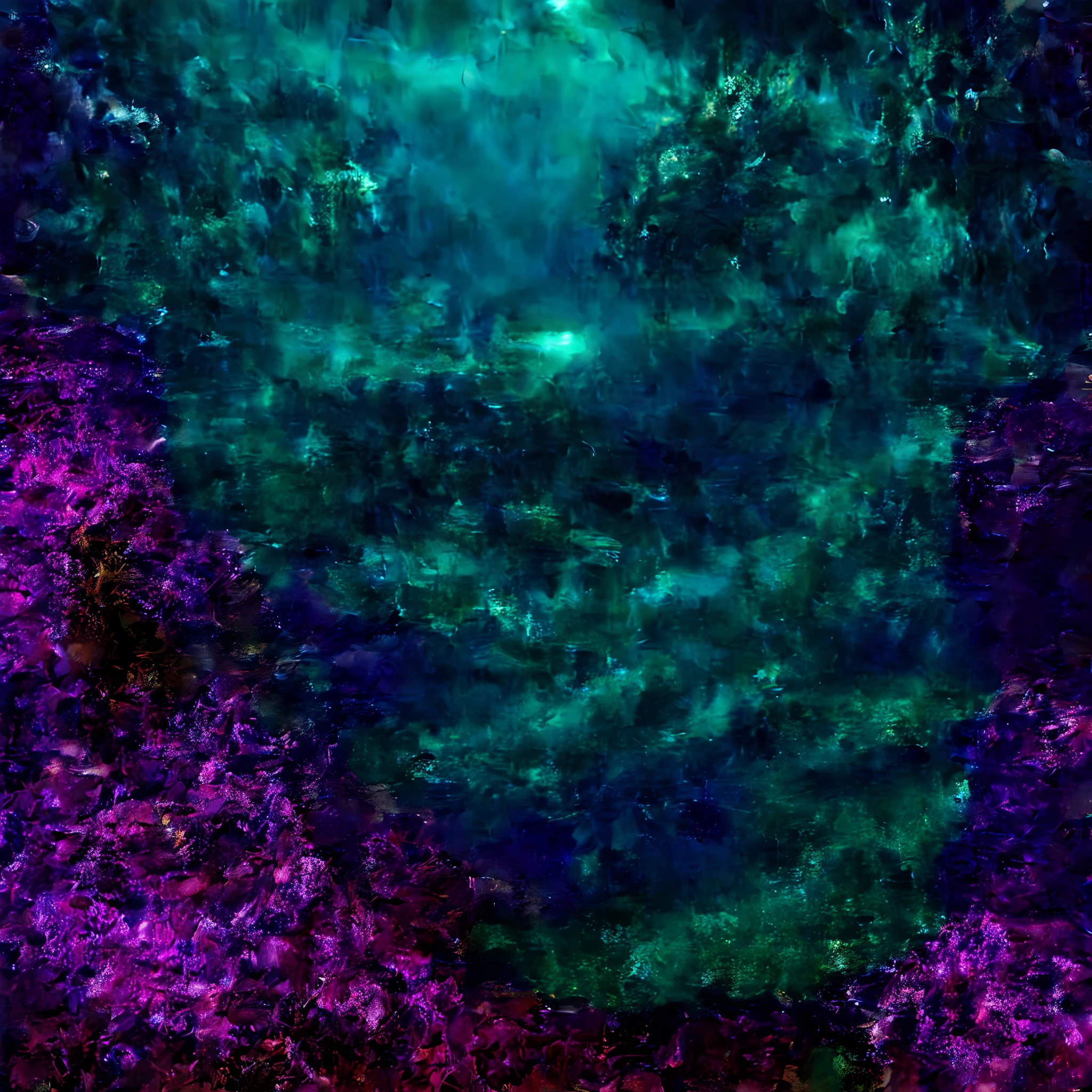 Undersea, fish, oil painting, mermaid, coral, sea fans --auto --s2