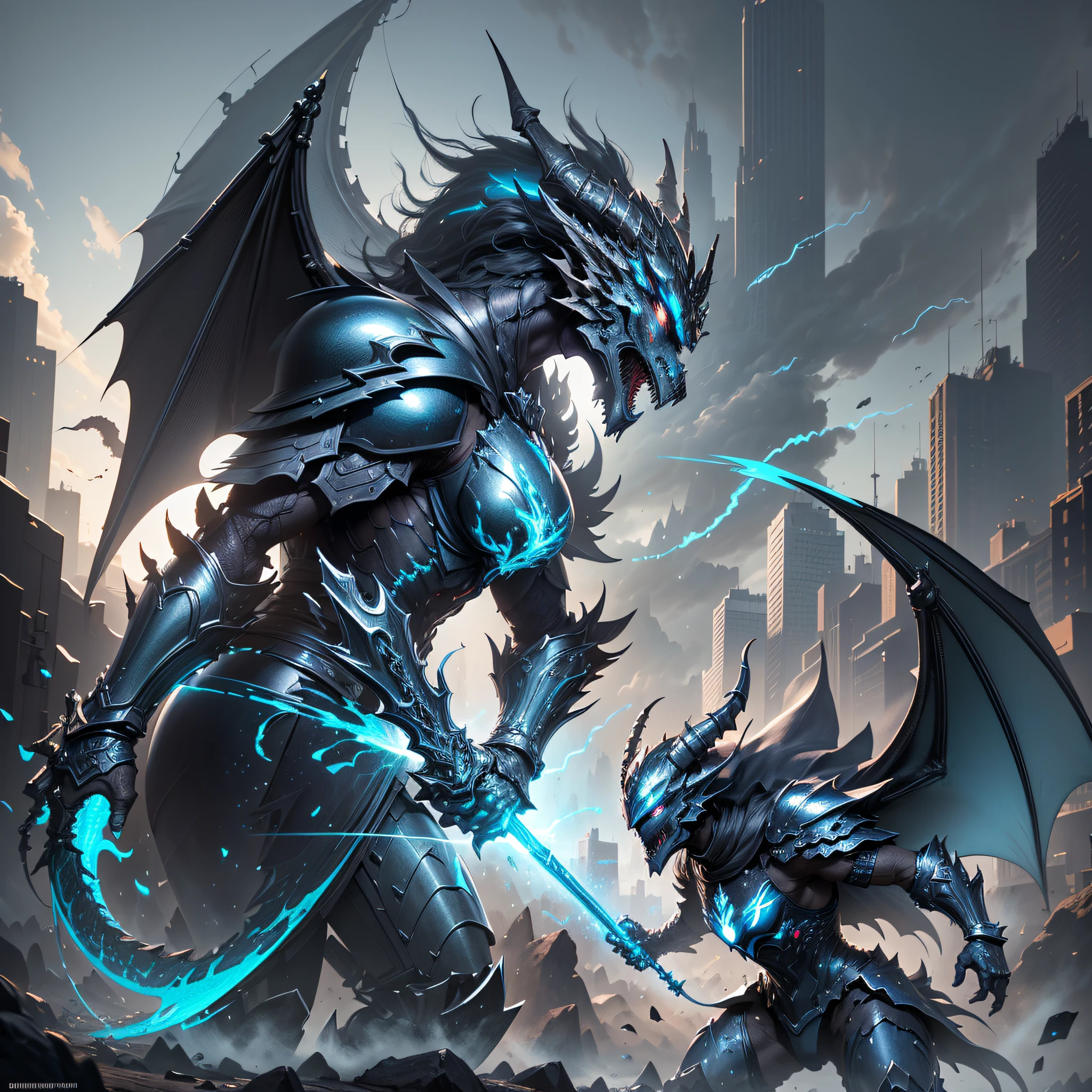 masterpiece, best quality, (8k wallpaper of extremely detailed CG unit), (best quality), (best illustration), (best shadow), woman knight with blue eyes and a black armor, dragon knight, demonic armor, dragon, inspired armor, draconian looking armor, evil knight, dragon armor, dragon inspired armor, blue armor, ancient dragon full plate armor, shadow armor, epic costume digital art style, dark armor, black and blue armor, helmet, shadow knight, fantasy inspired dragon armor, the flash, SAVITAR,RUNNING, SPEED, BLUE RAYS BACKGROUND, 3D isometric, octane rendering, ray tracing, ultra detailed