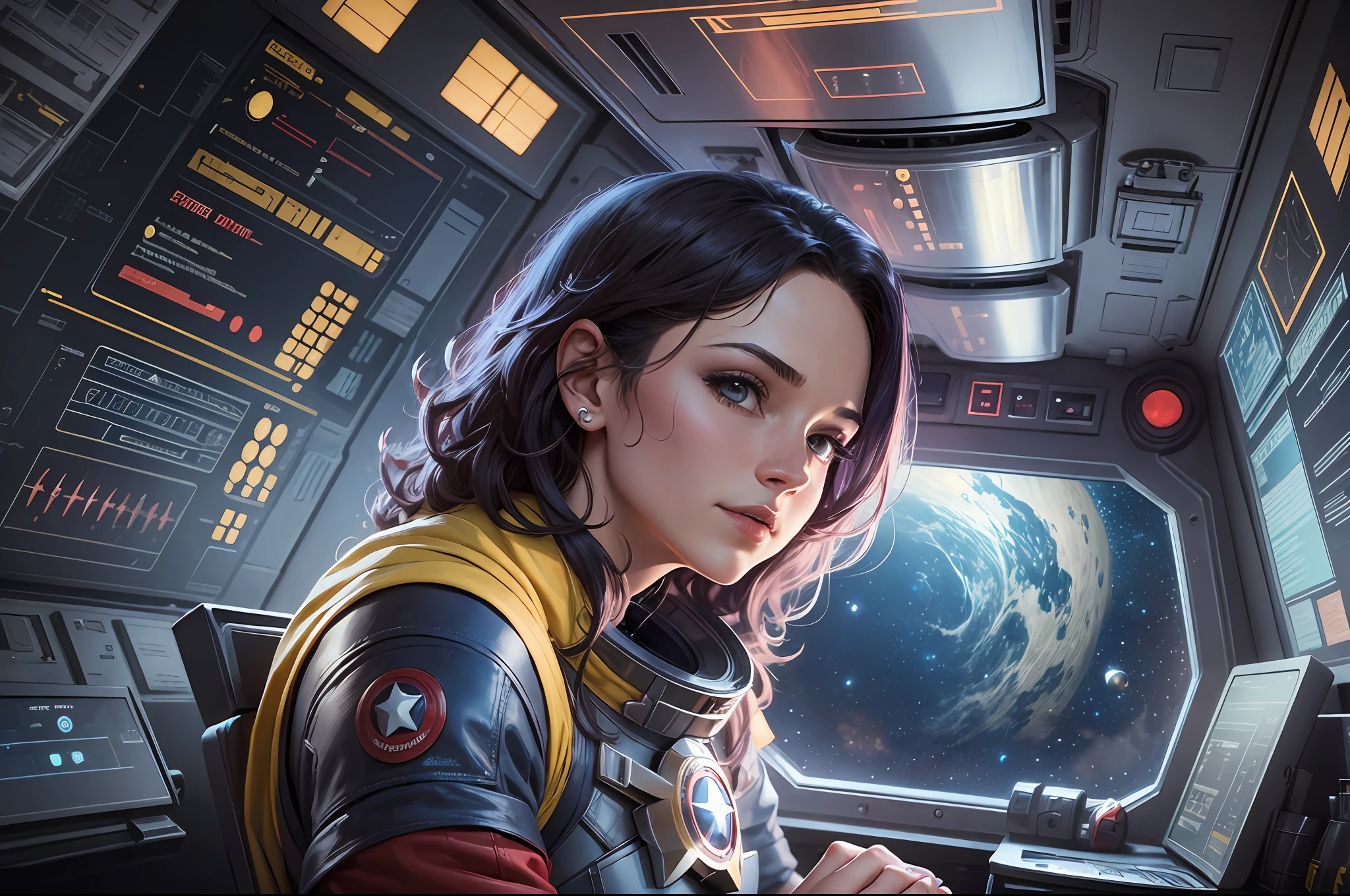Capitan Marvel Lab in Space --auto --s2