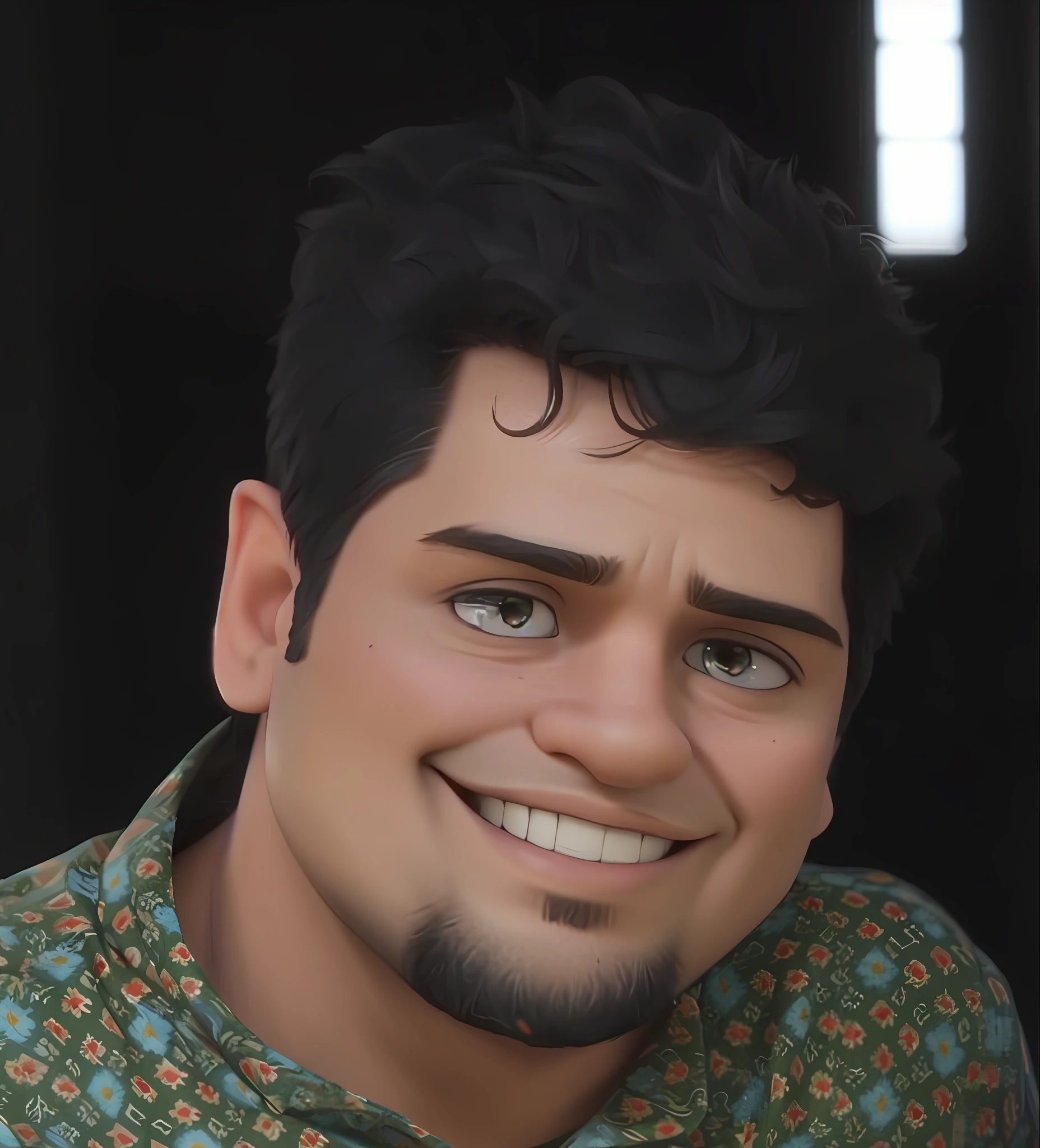Cinematic shot of Pixar 3d Portrait of a male, of a male with small beard, cinematic lighting, rim light, shot on Hasselblad X1D, 24k, Octane rendering, stylised face. ultra realistic, rim light, cinematic colour grading, intricate details, HDR, beautifully shot, hyperrealistic, sharp focus, 64 megapixels, perfect composition, high contrast, cinematic, atmospheric, dramatic lighting.