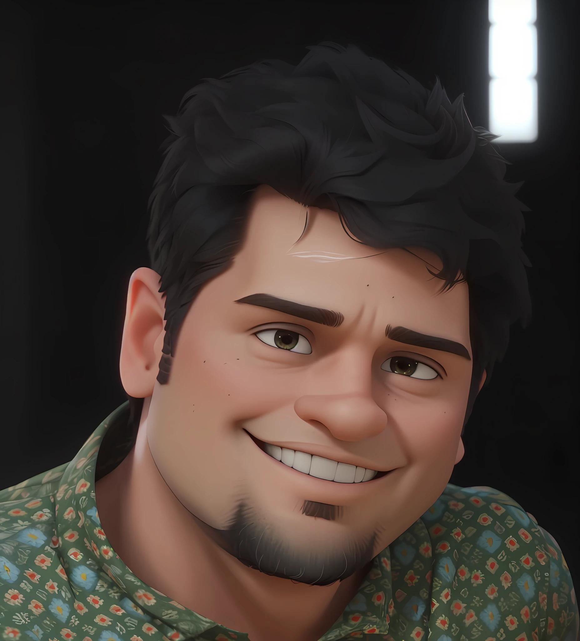 Cinematic shot of Pixar 3d Portrait of a male, of a male with small beard, cinematic lighting, rim light, shot on Hasselblad X1D, 24k, Octane rendering, stylised face. ultra realistic, rim light, cinematic colour grading, intricate details, HDR, beautifully shot, hyperrealistic, sharp focus, ?? megapixels, perfect composition, high contrast, cinematic, atmospheric, dramatic lighting.