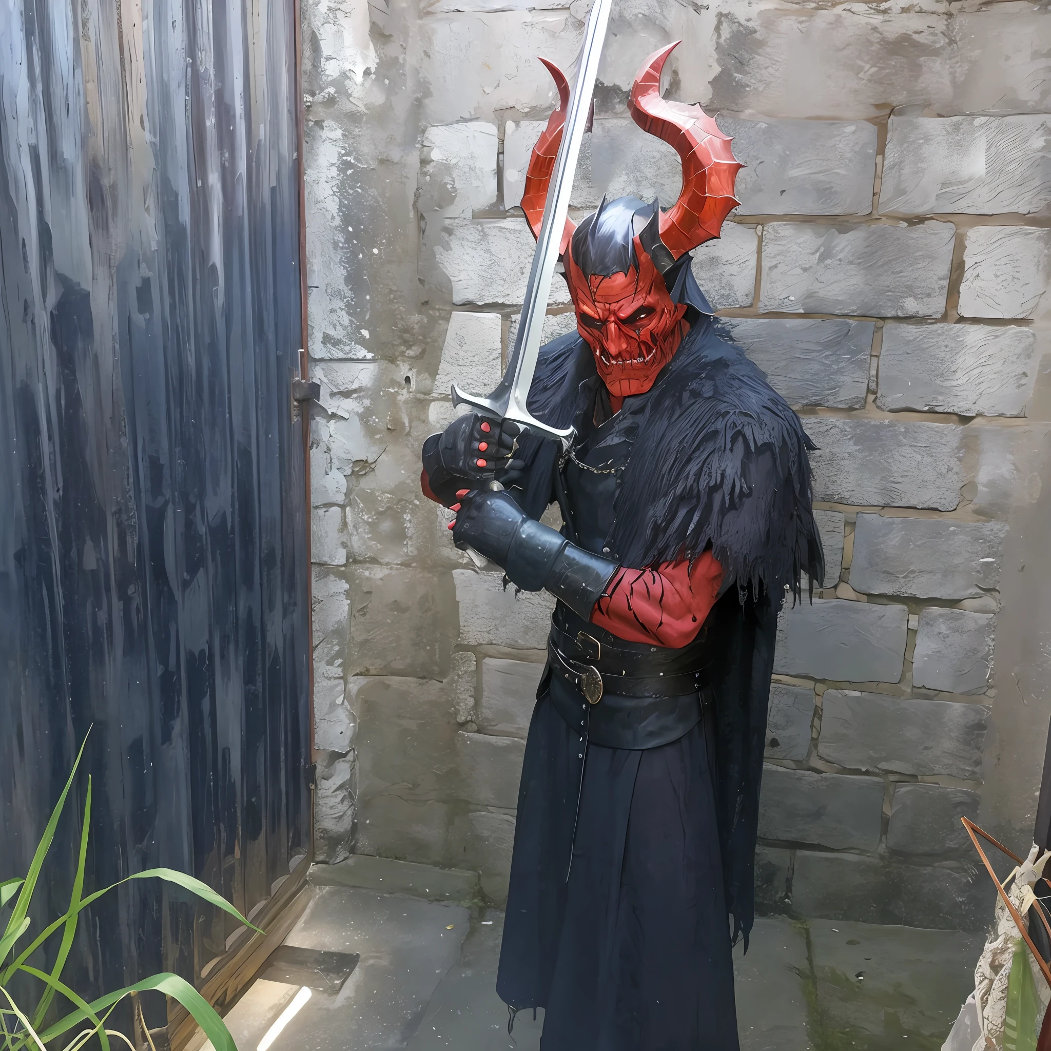 Demon Knight, Castle at Night, Gothic Realistic ,4k