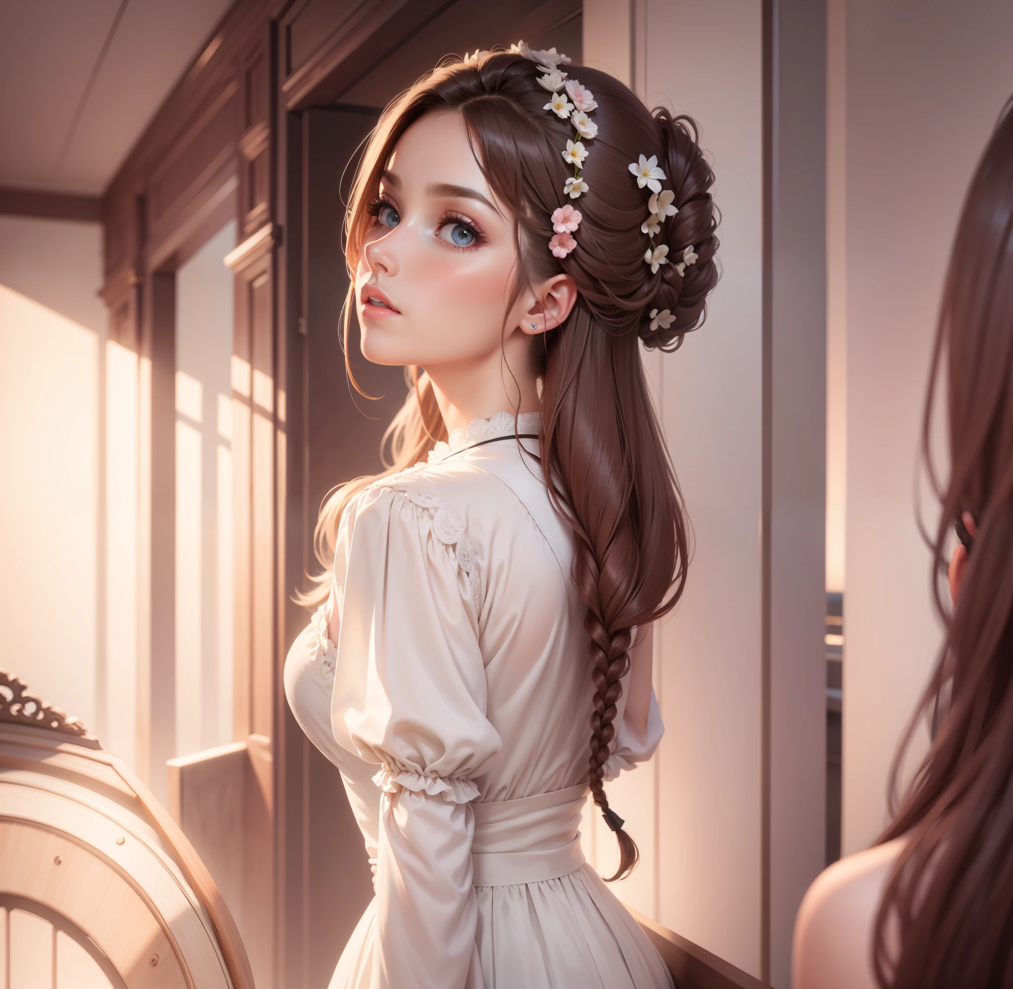 Beautiful hairstyle