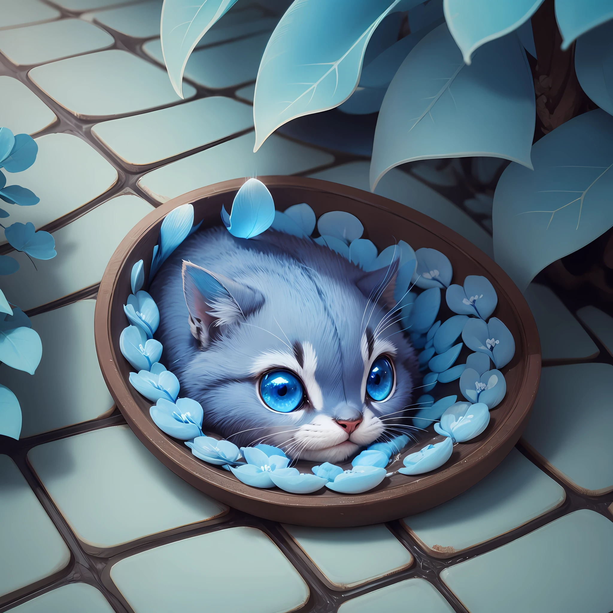 cute poop,blue,with eyes,ultra quality, white background, --auto --s2